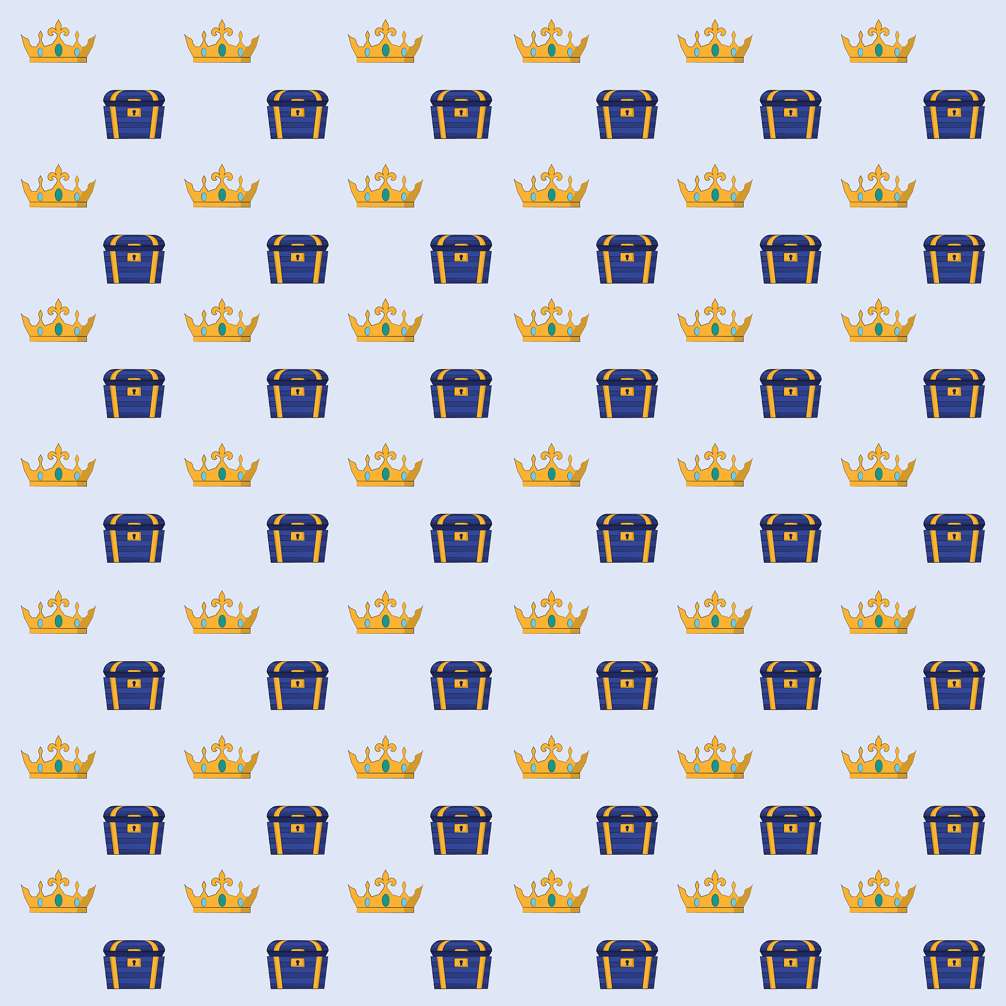 chest and crown