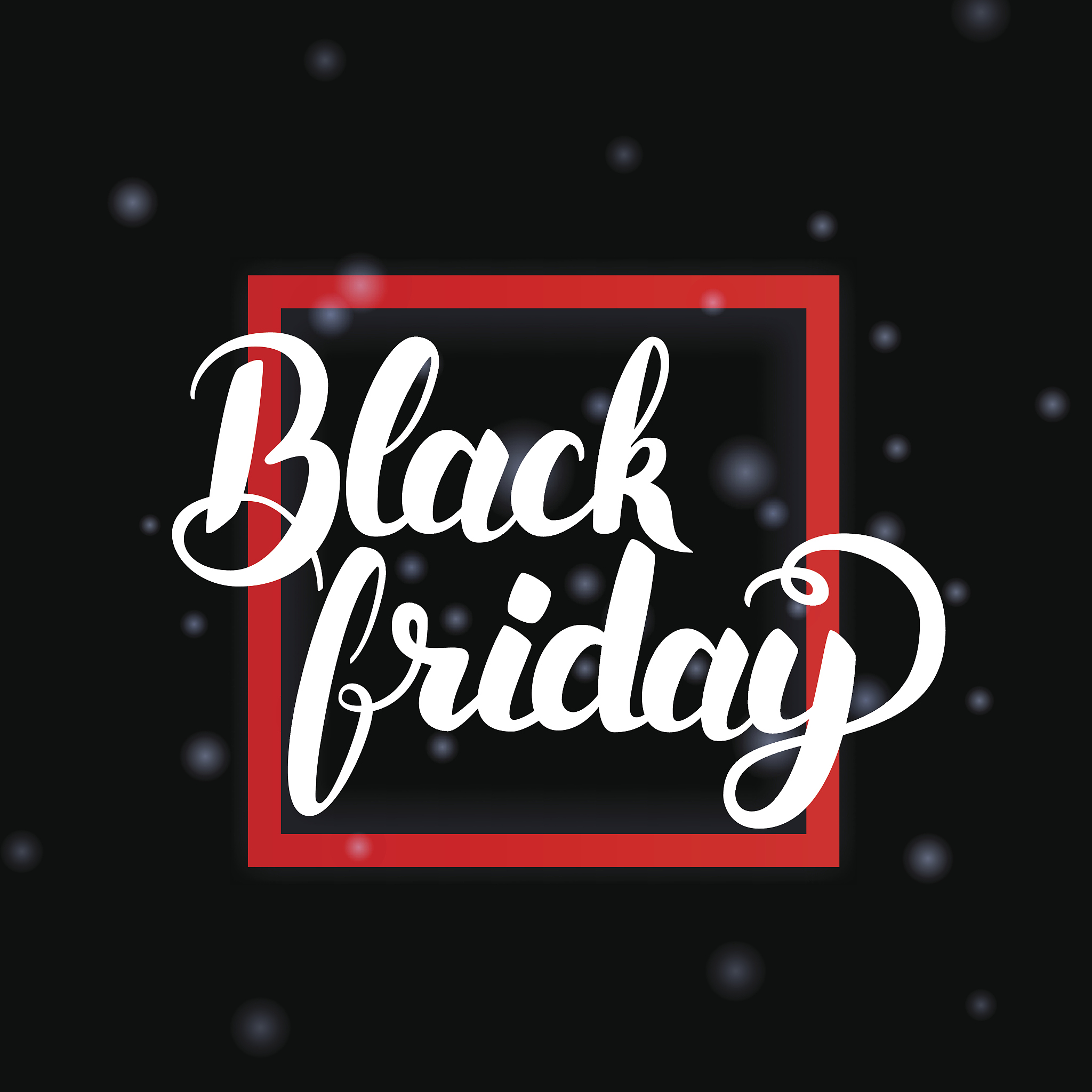 black friday in frame