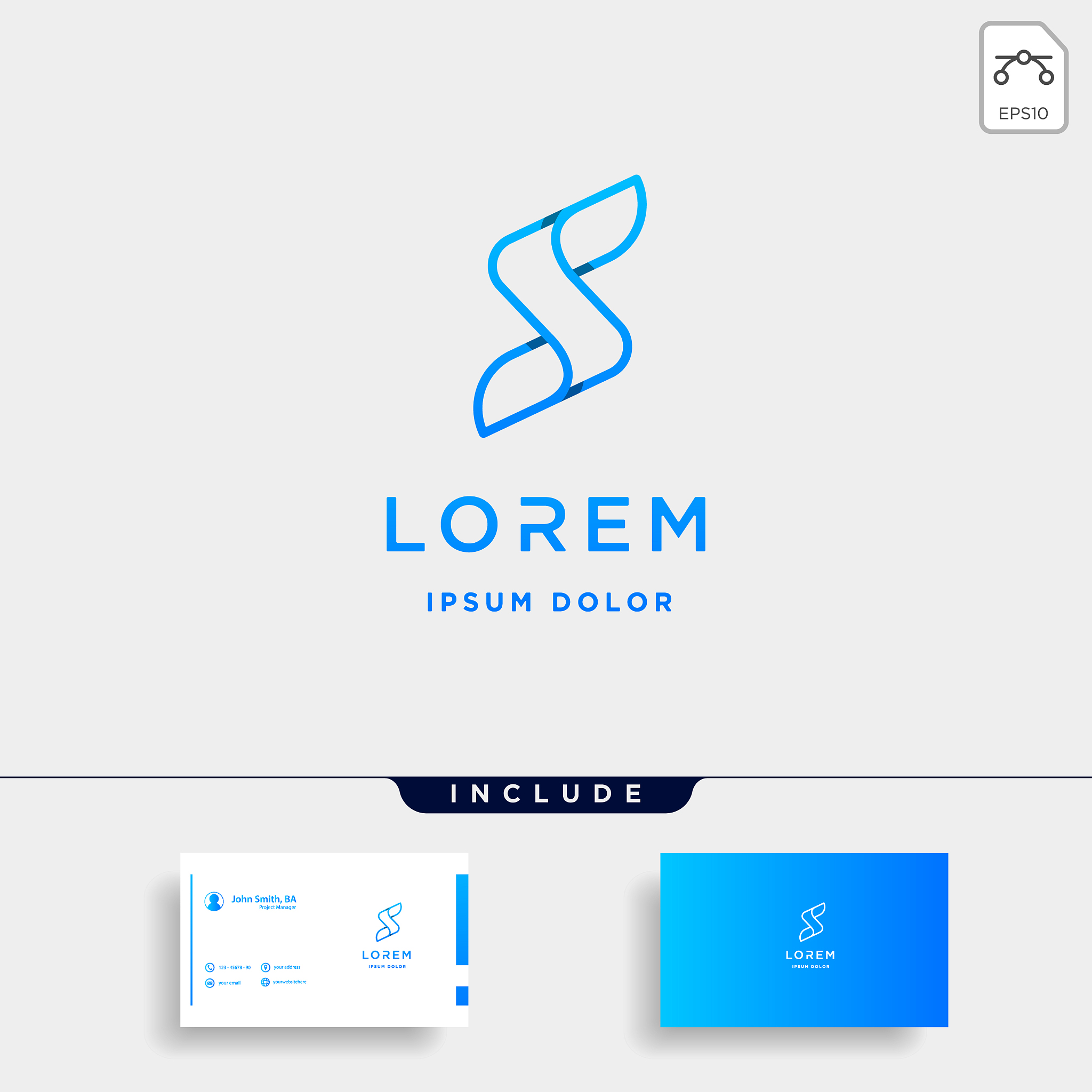 letter s ss logo design simple