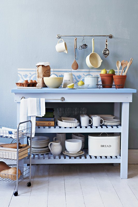 移动零食置物架：空间大，方便收纳，提升厨房效率！