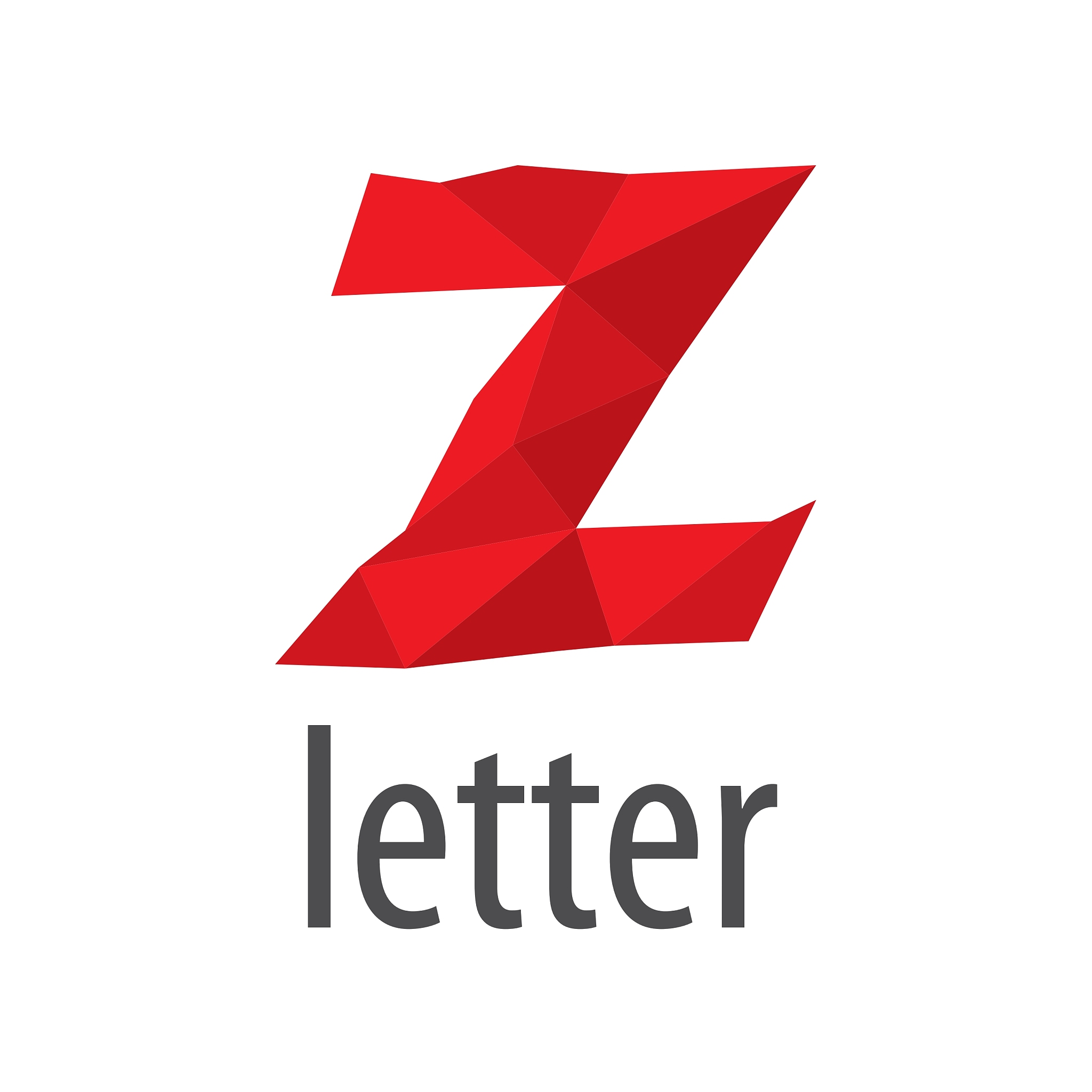 red logo creative letter z