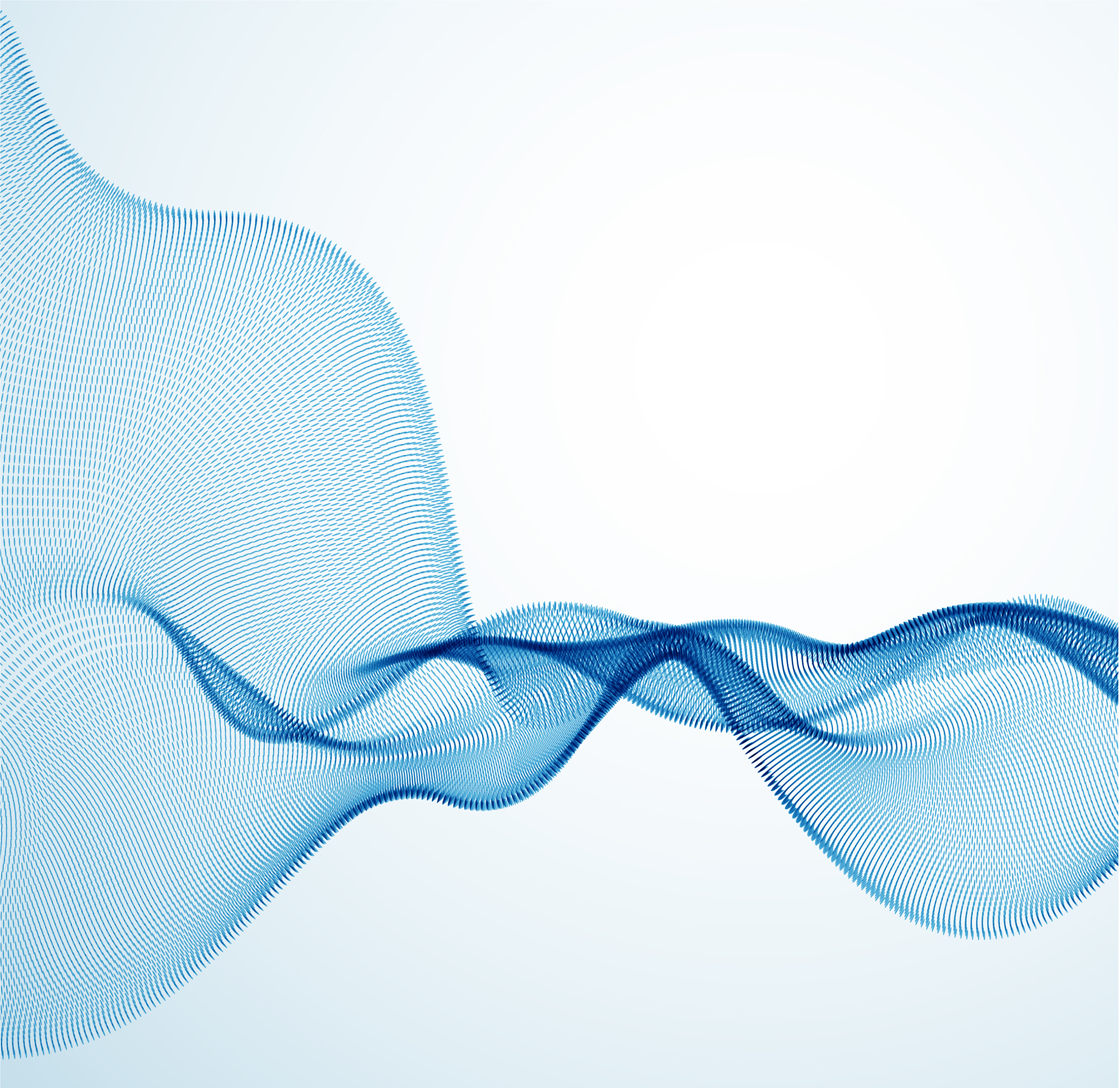 flowing particles wave dynamic sound motion curve