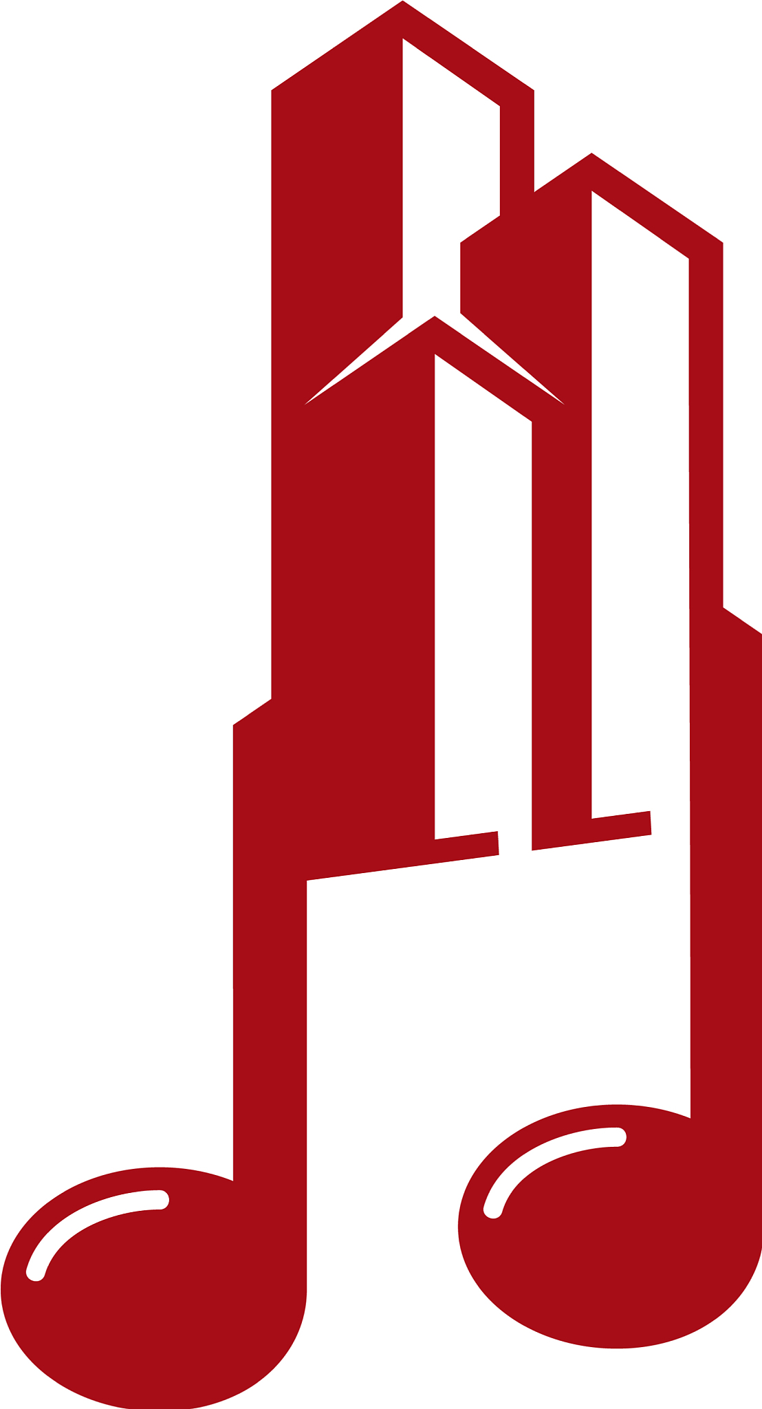 building music logo icon design
