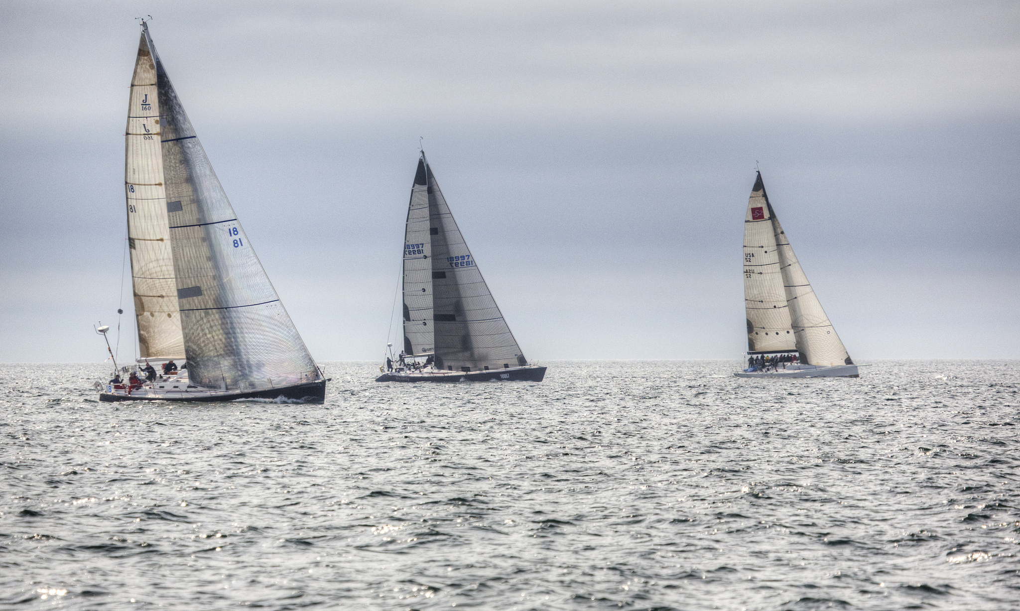 an international yachting race