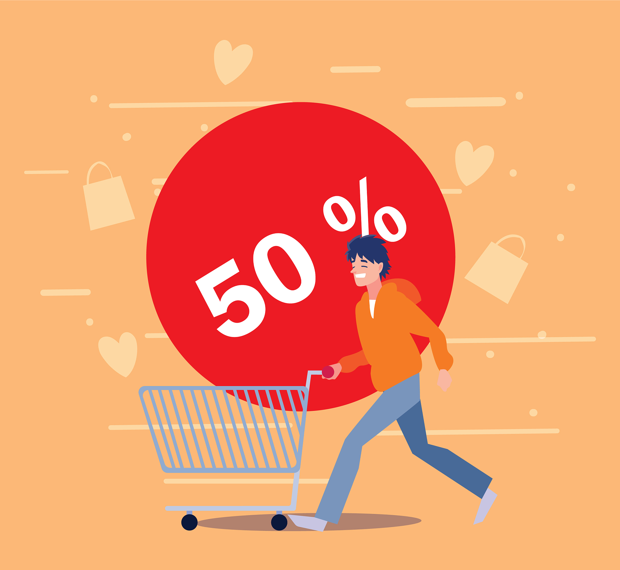 black friday shopping design