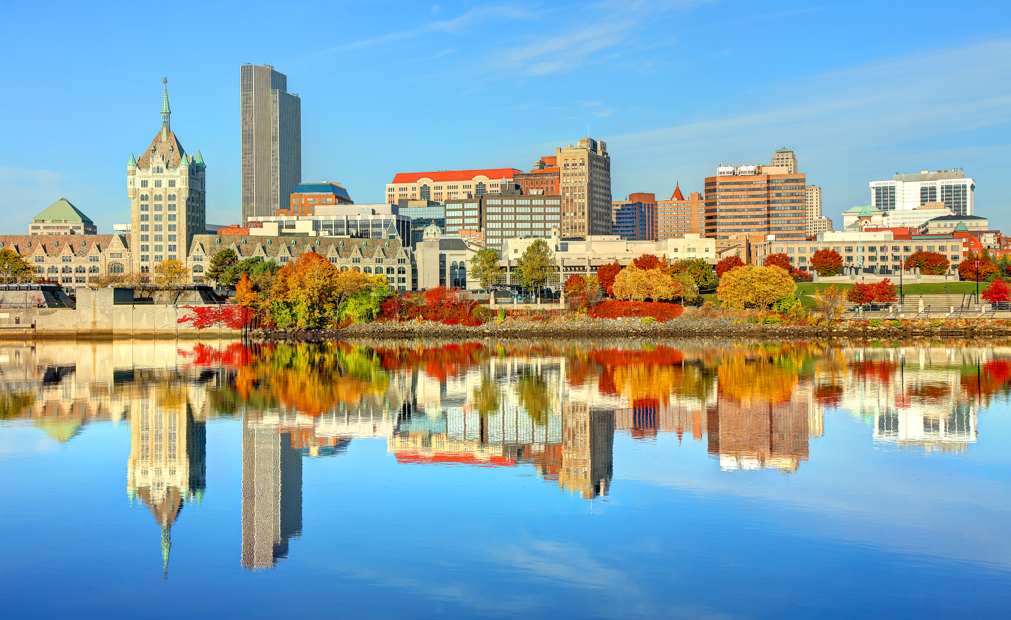 autumn in albany, new york