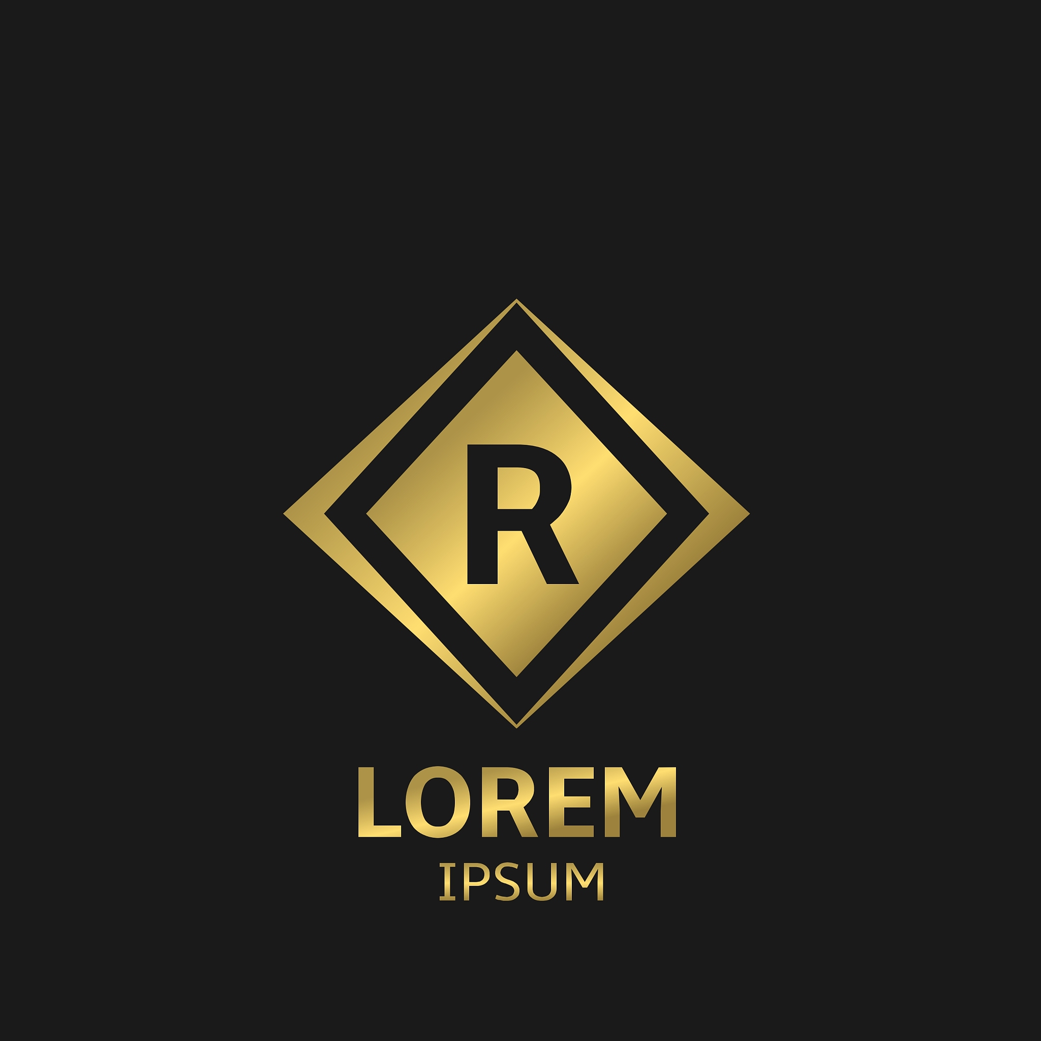 letter r logo