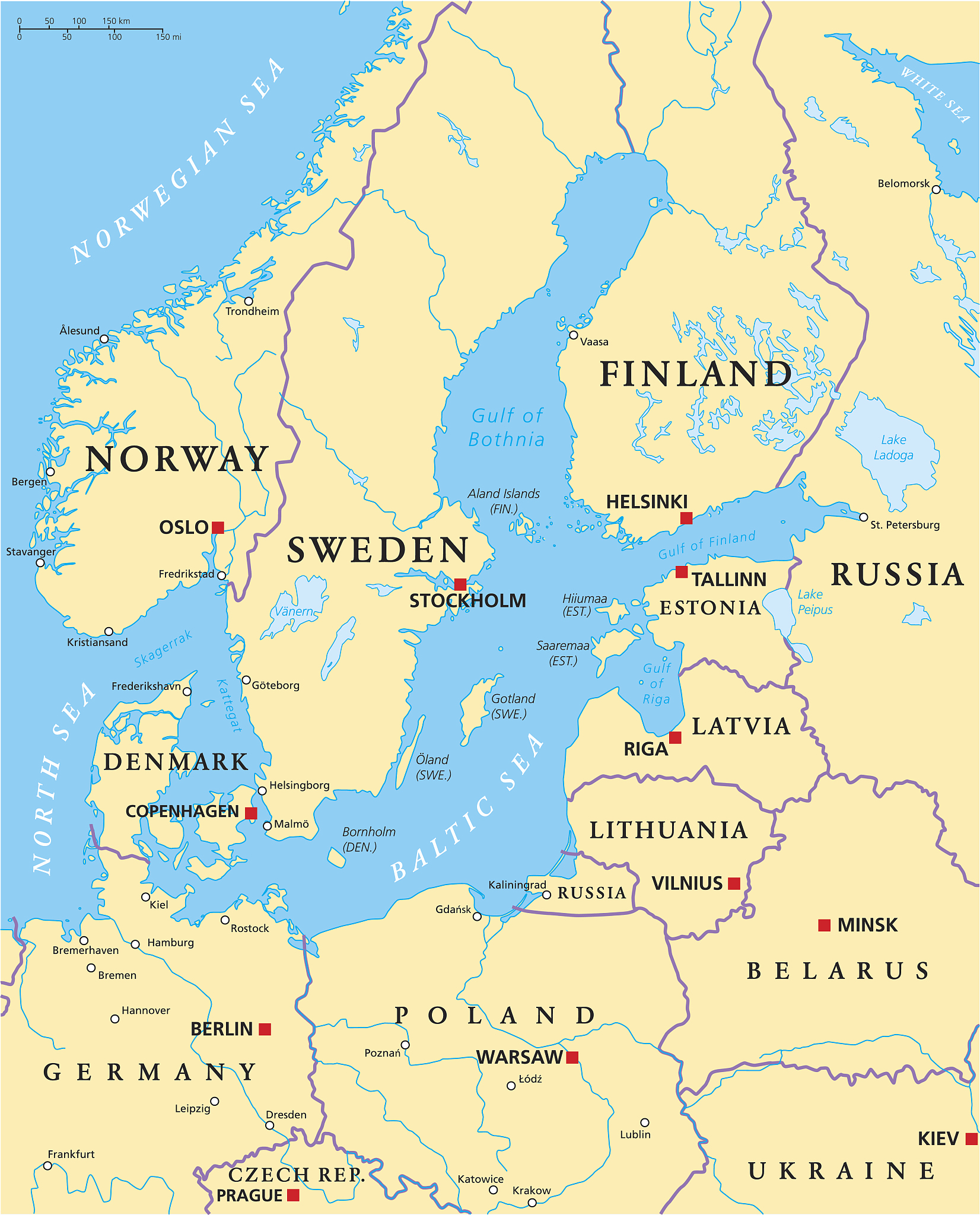 芬兰湾 - 波罗的海的北欧明珠