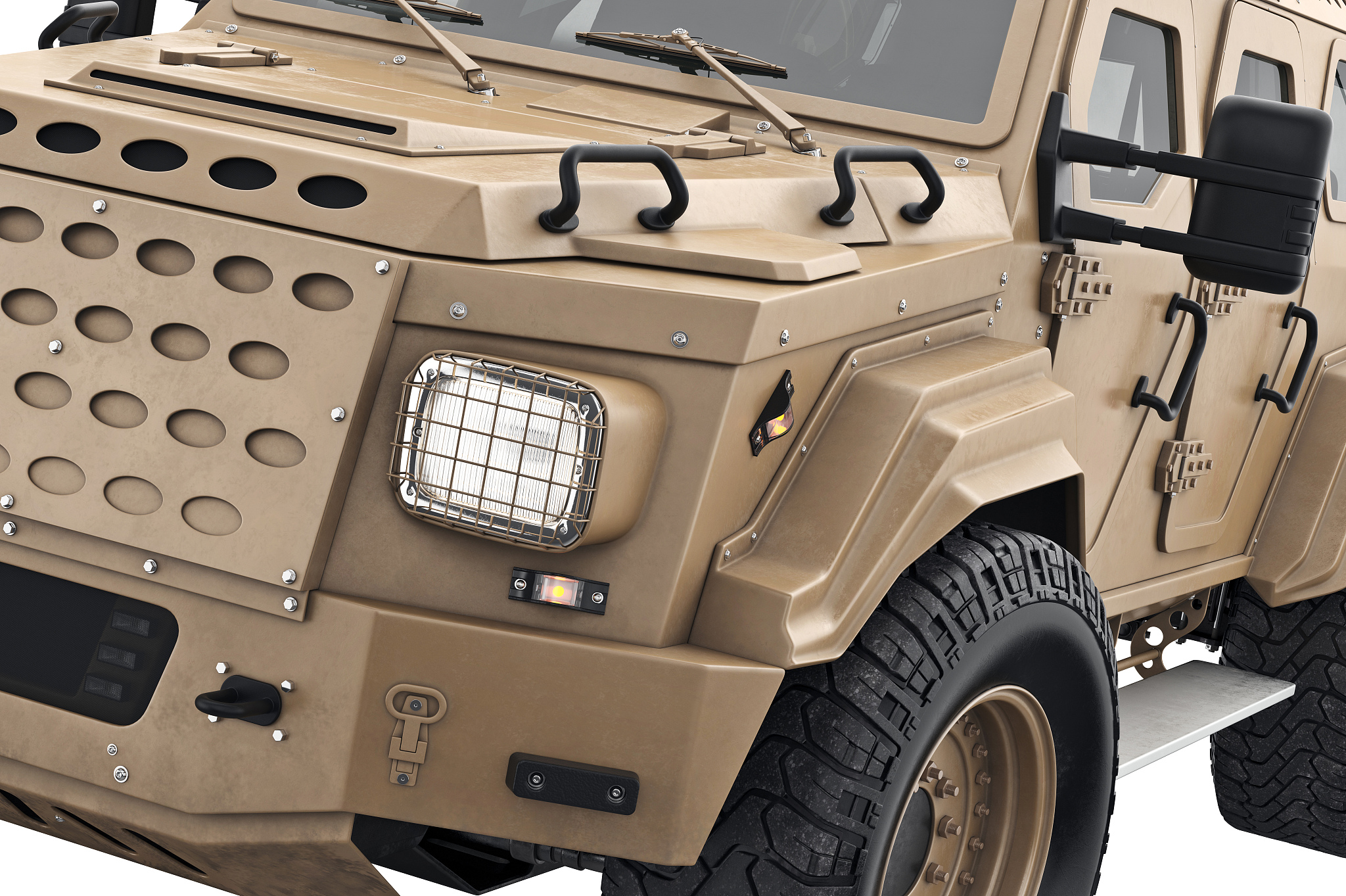 suv vehicle, close view