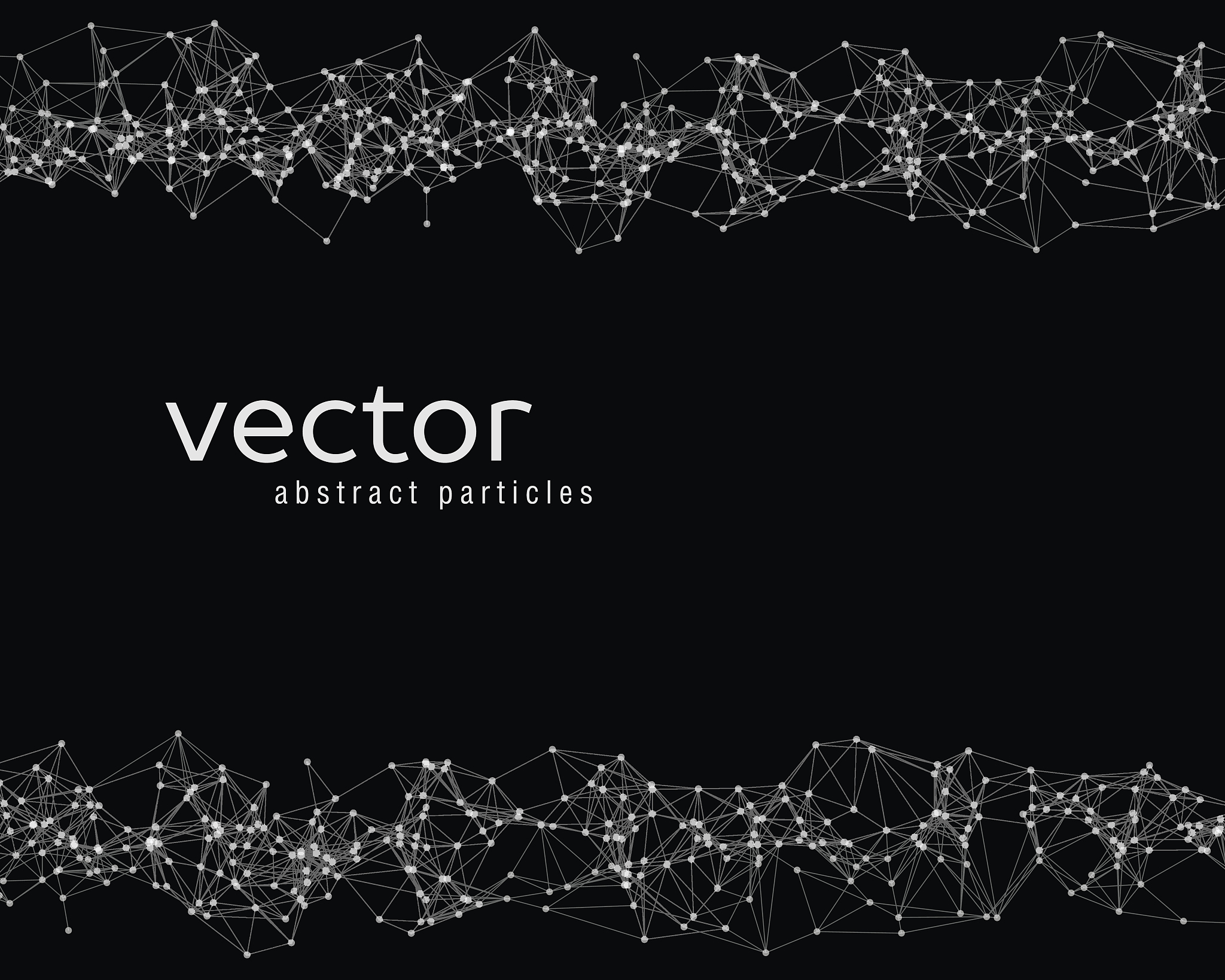 vector abstract particles