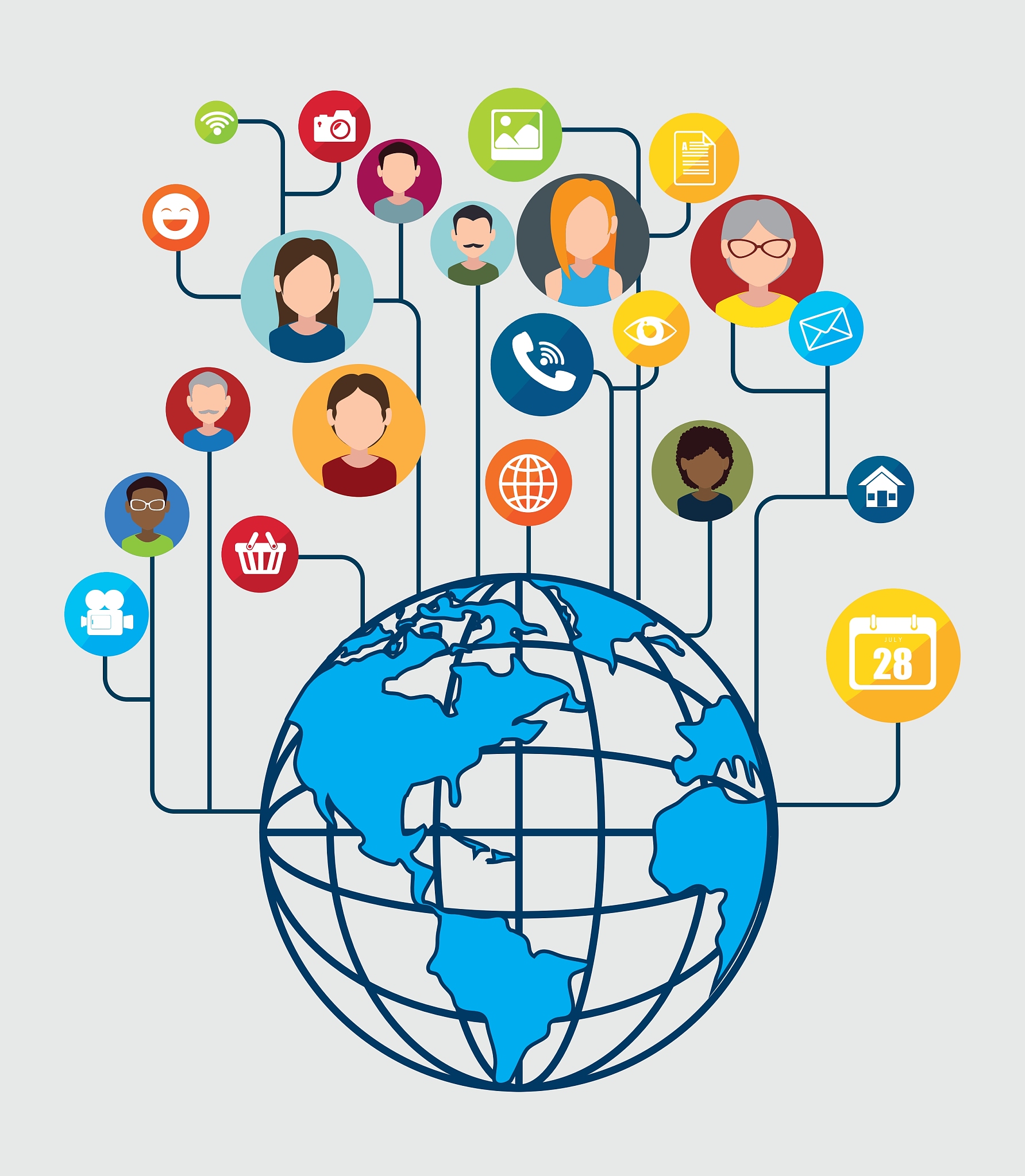 social network and media