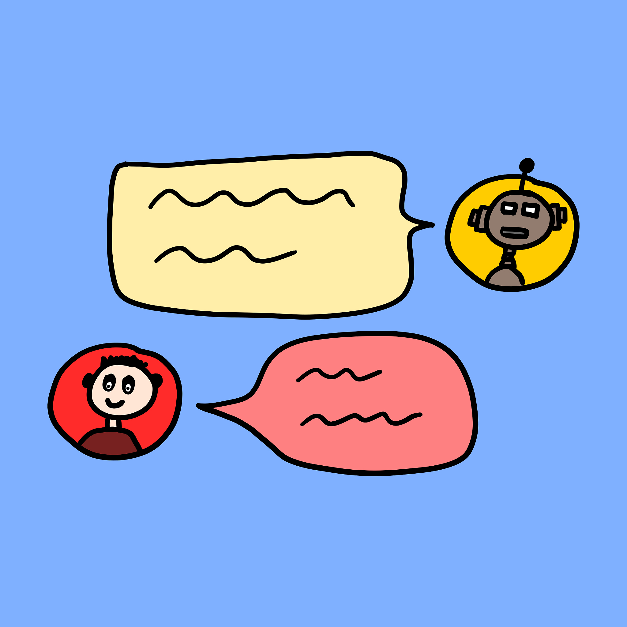 你能替我和我女朋友聊天吗