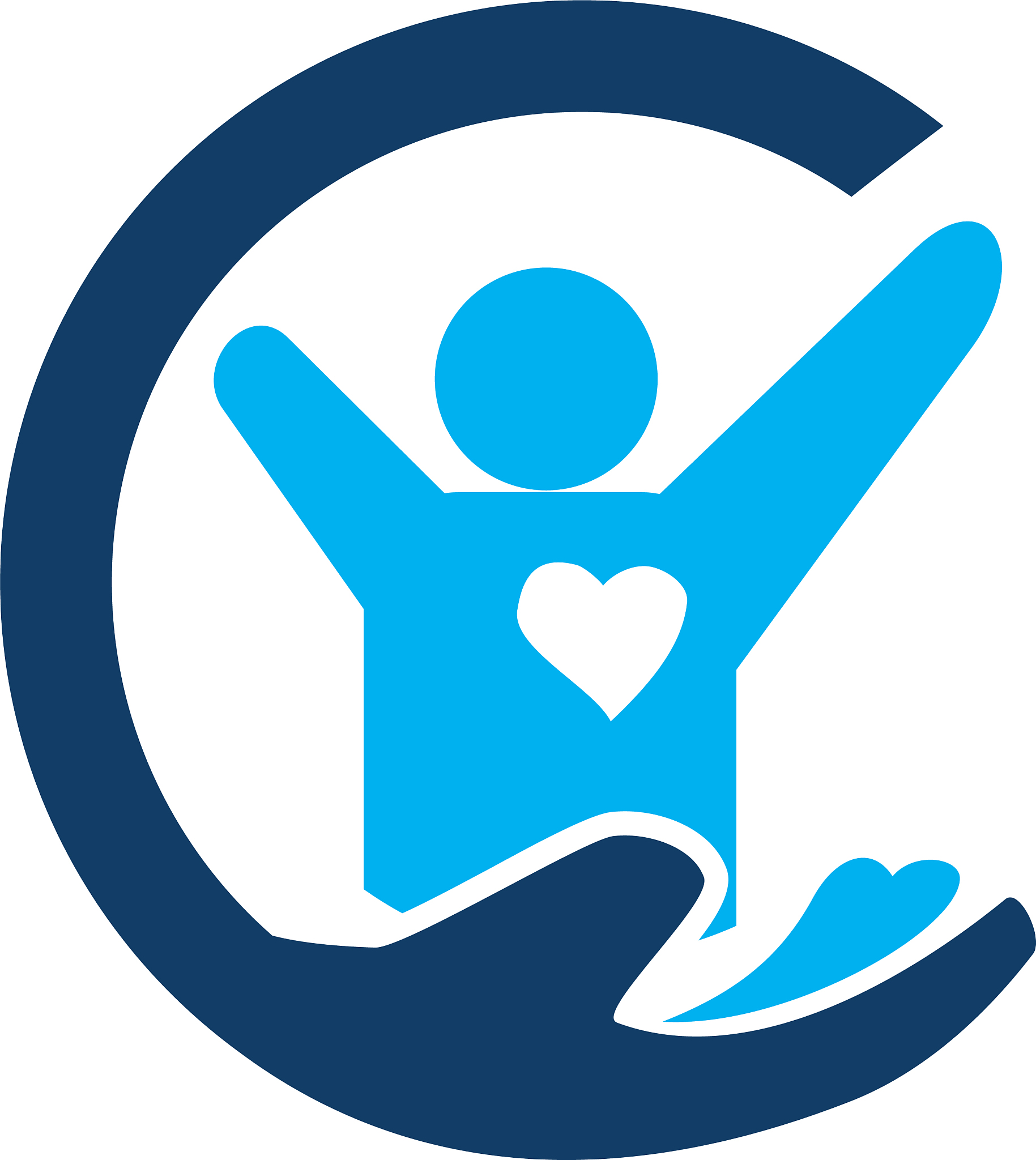 parenting care logo design template