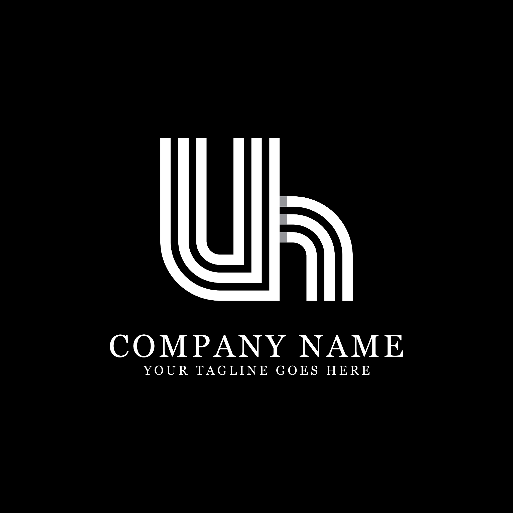 u letter logo designs, creative monogram logo template,initial n