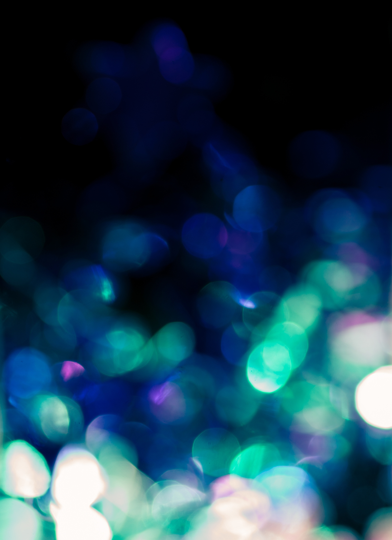 xmas blurred lights