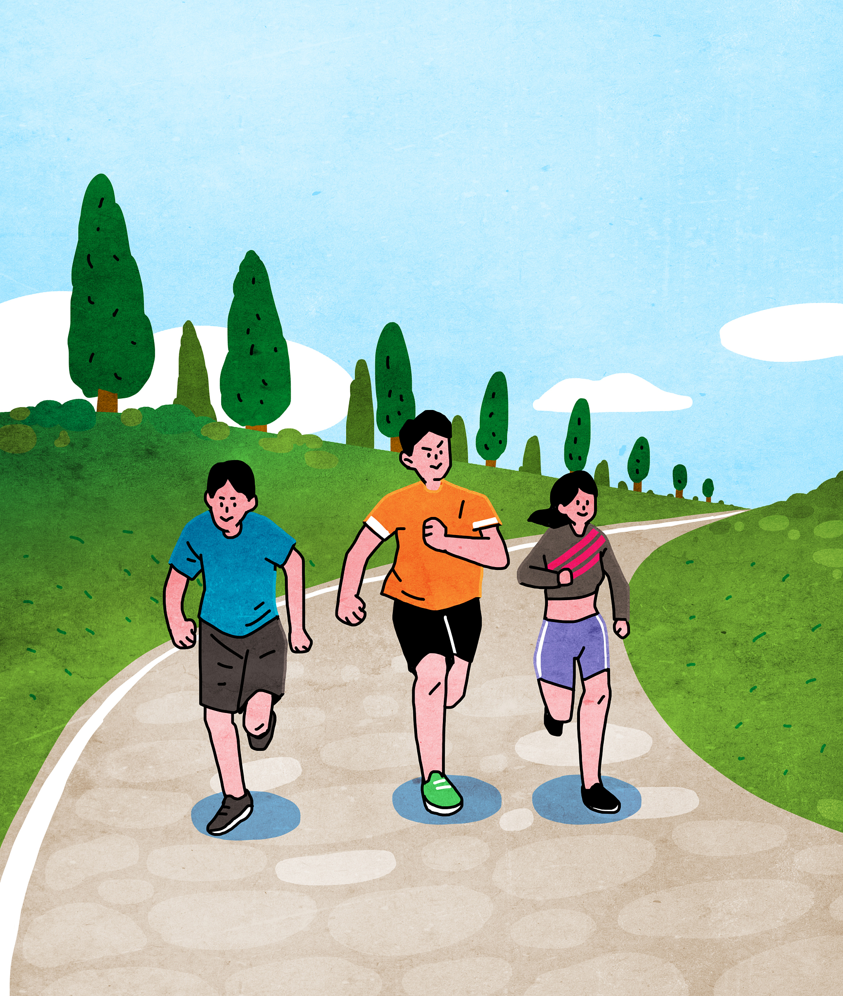 1分大约走多少步，