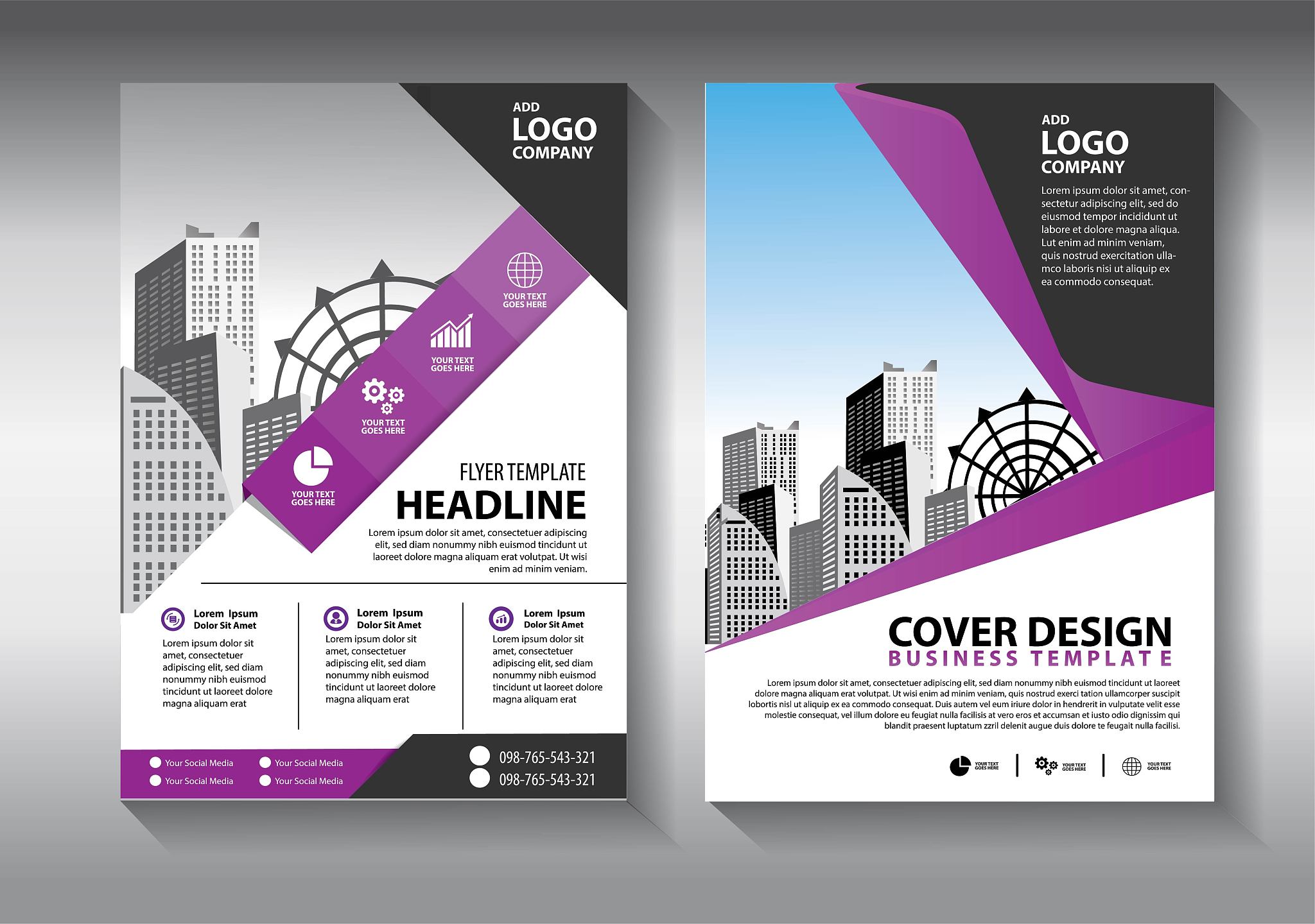 brochure design, cover modern layout, annual report, poster, fly