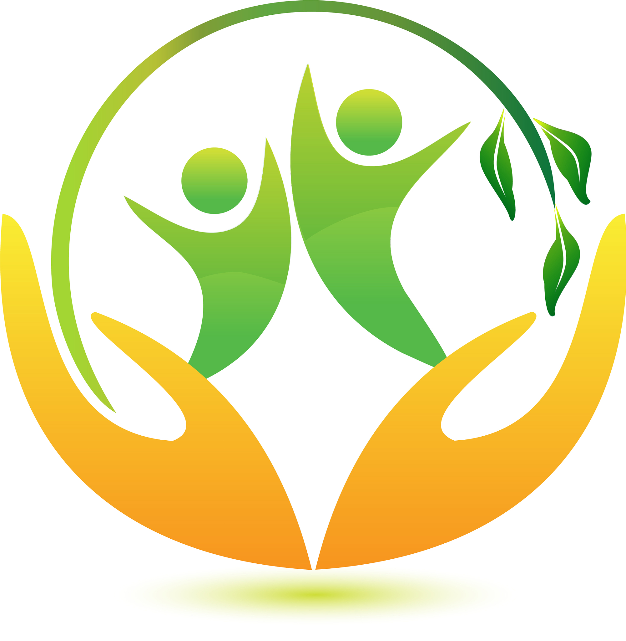 healthy and happy people logo