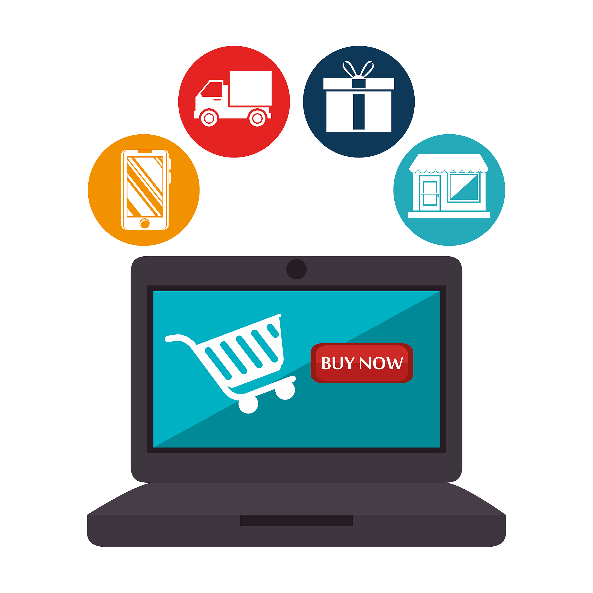 electronic commerce business icon