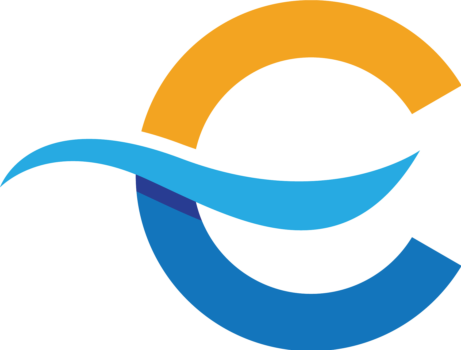 water wave symbol and icon logo template