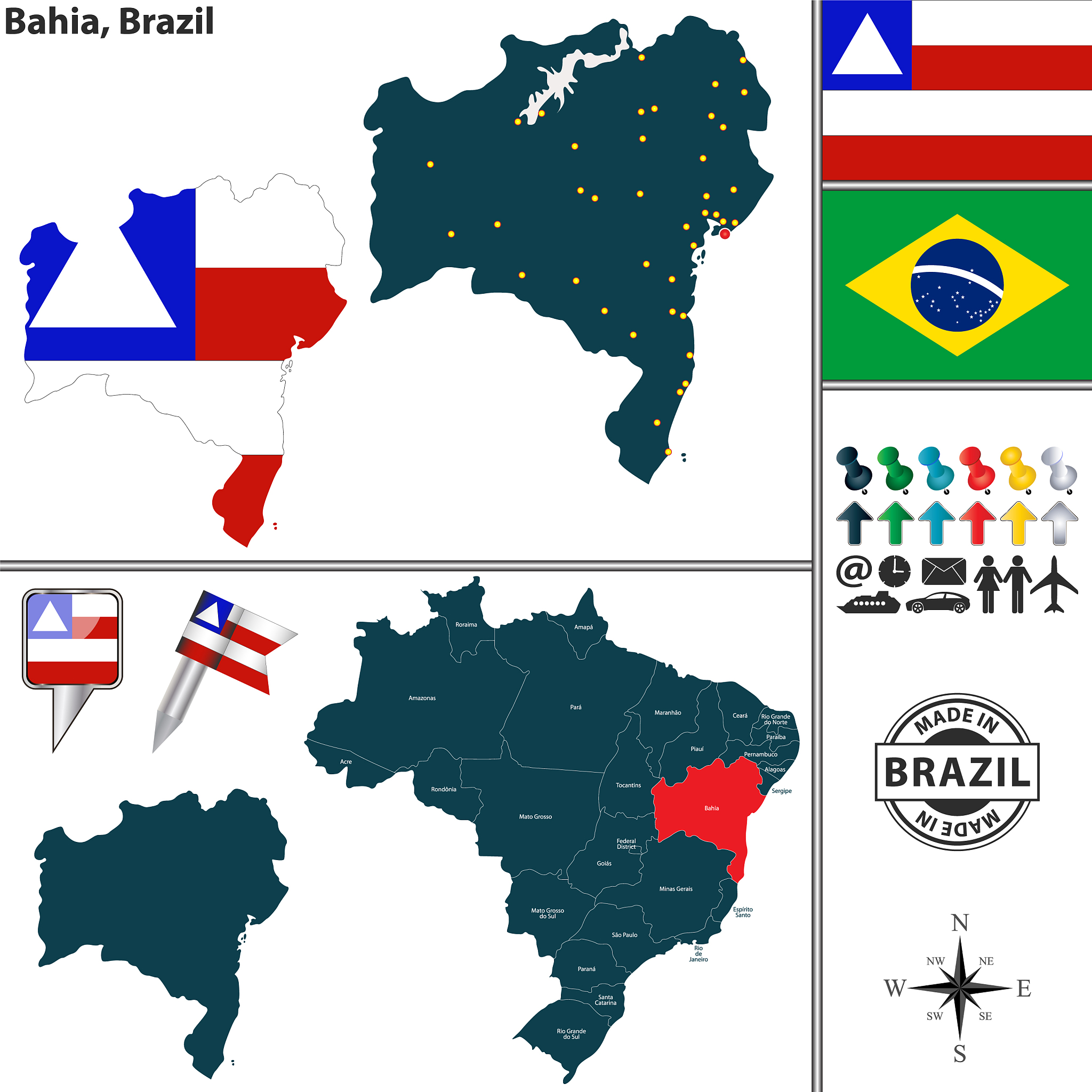 map of bahia