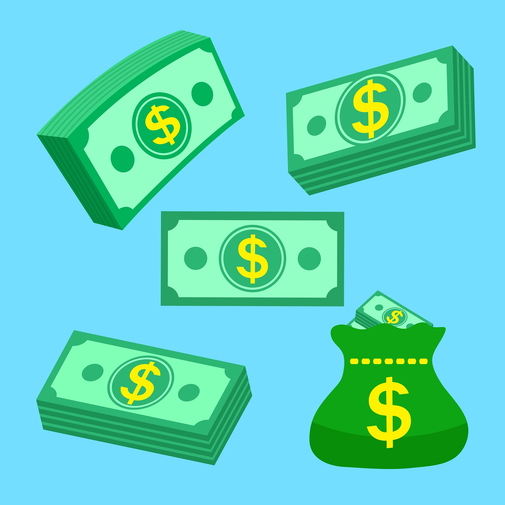 set of money