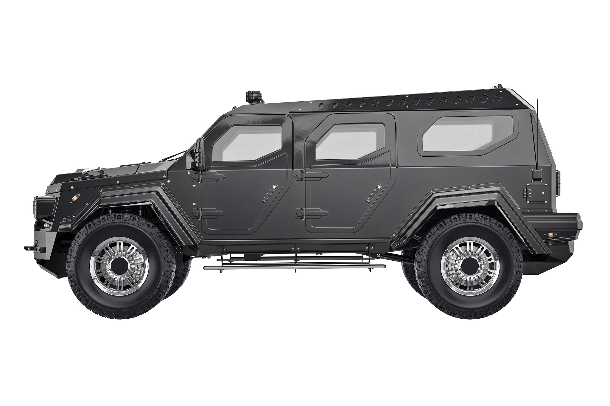 suv car, side view