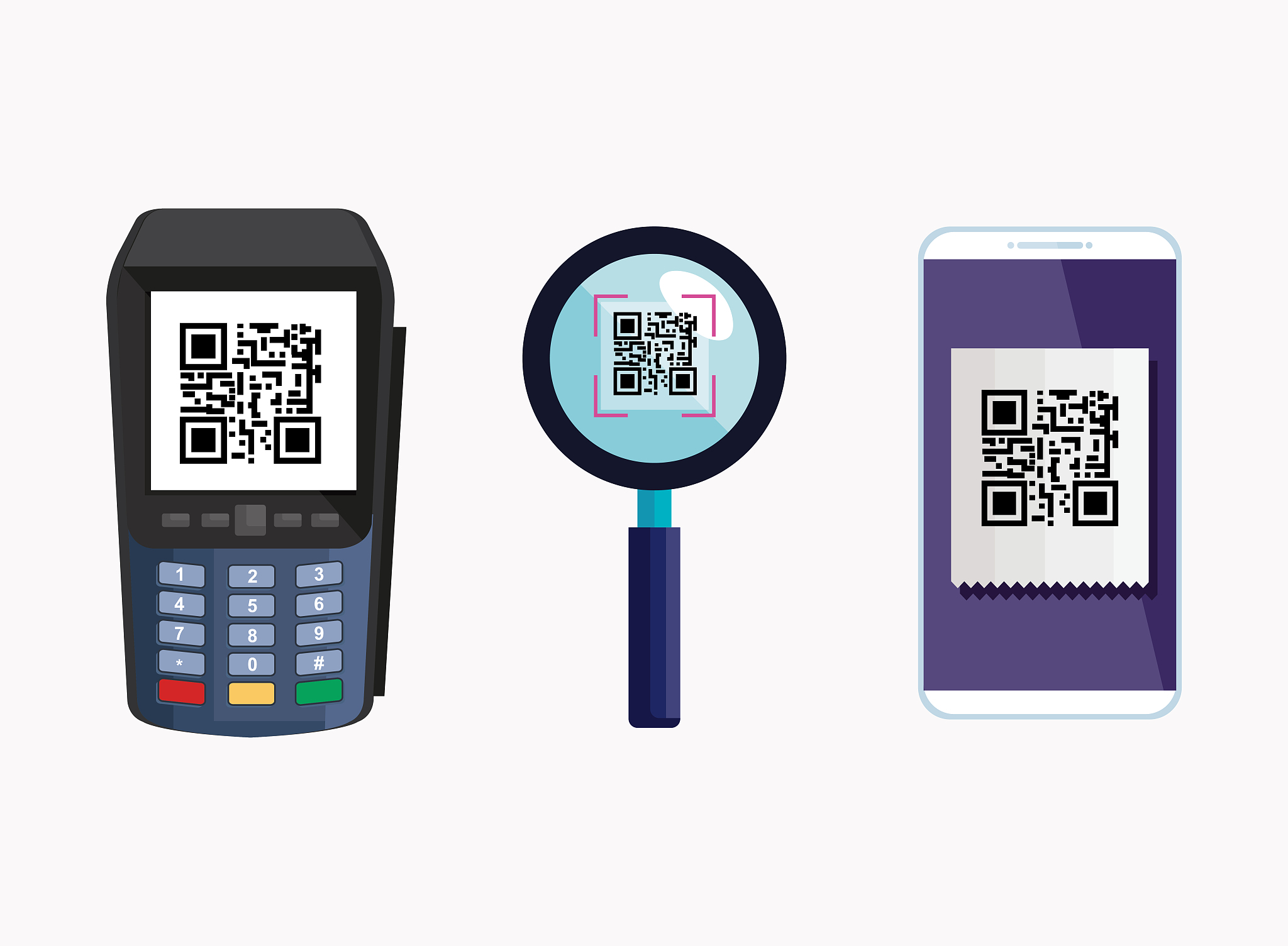 set scan qr code and icons