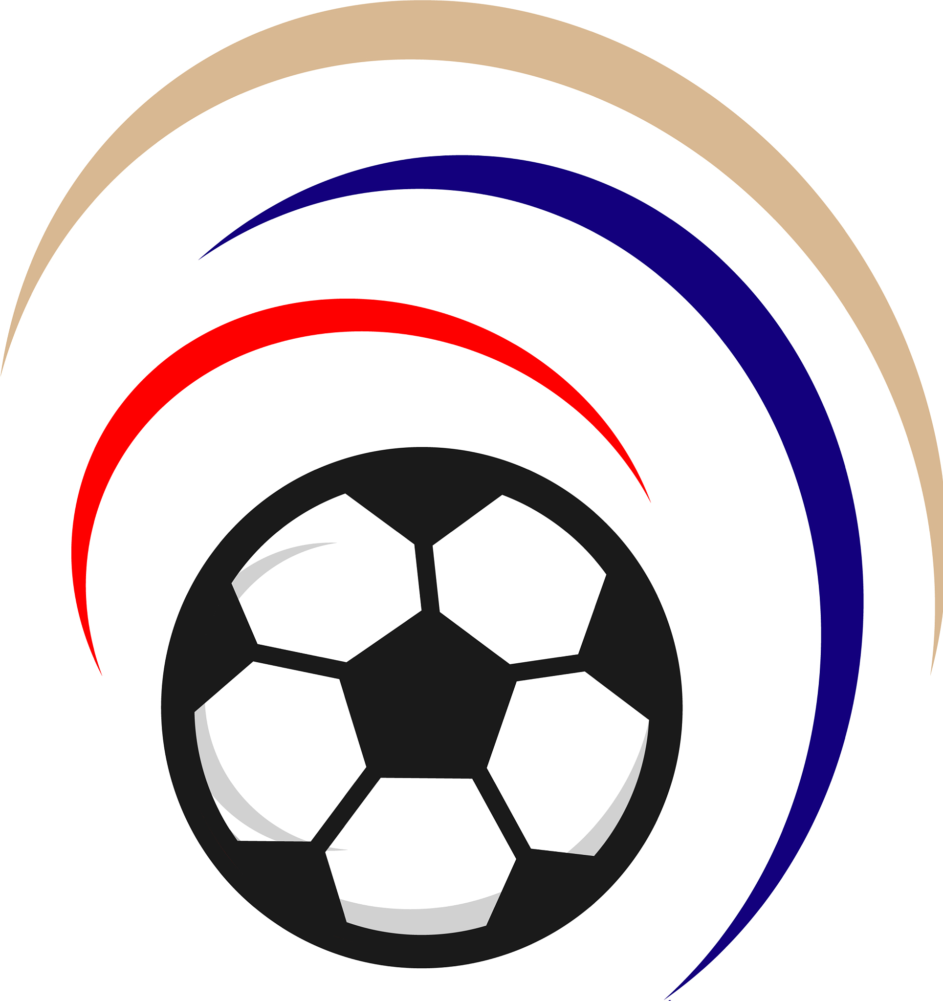 soccer football ball template design