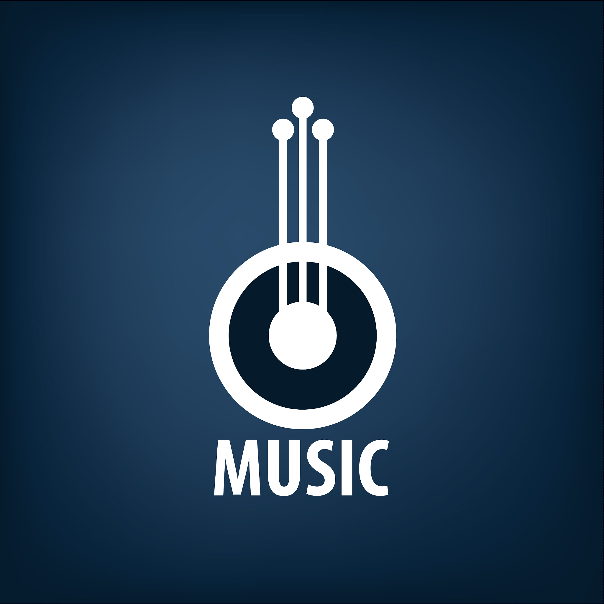 logo music