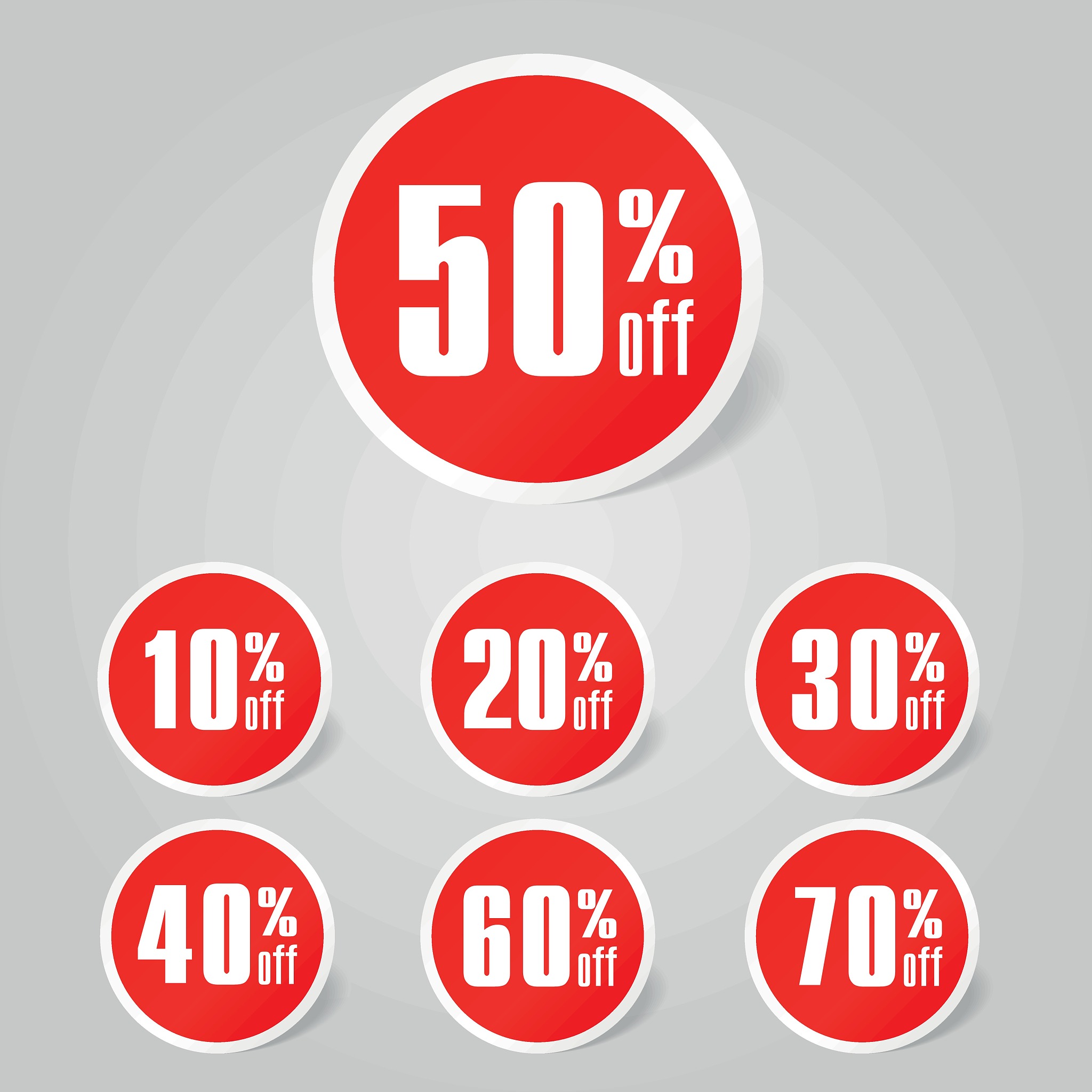 sale tags