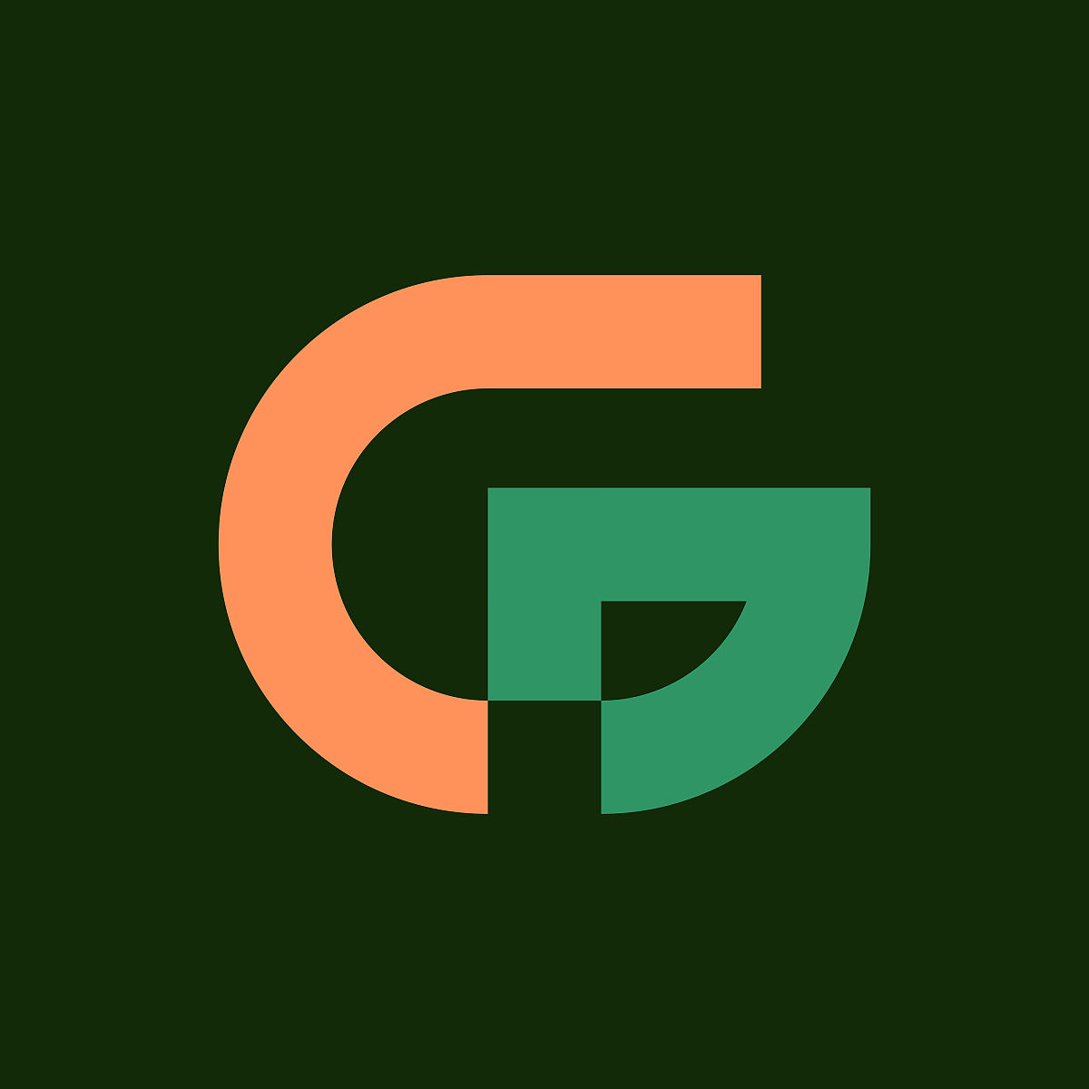 字母g标志.图标设计
