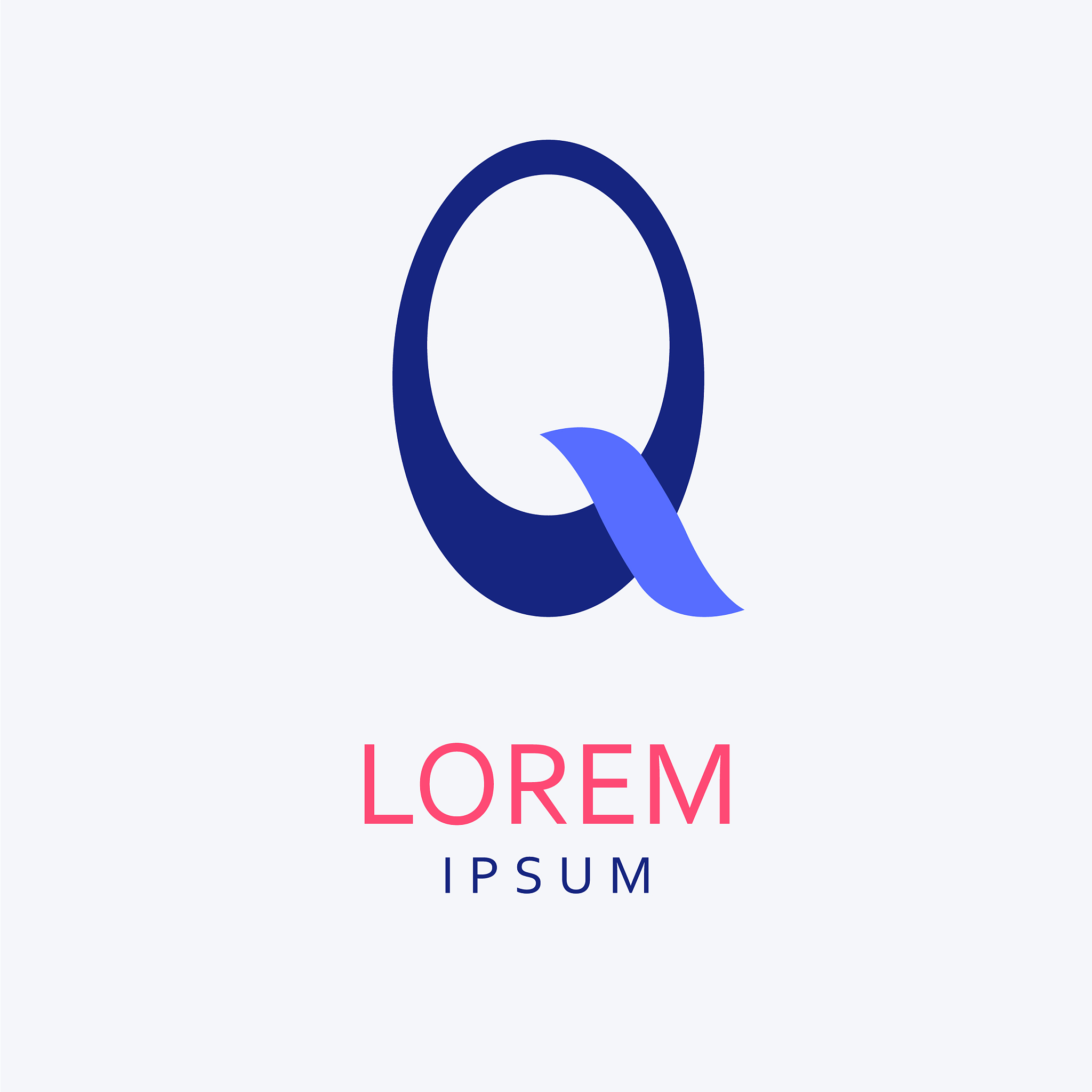 q letter logo icon