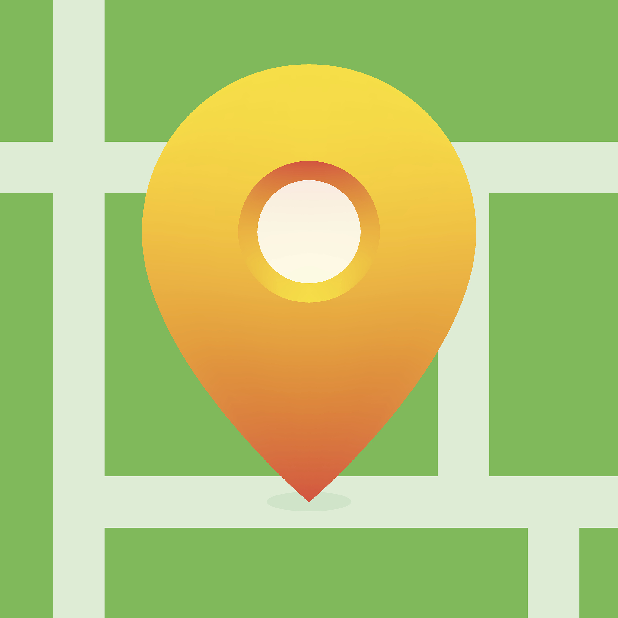 location pin and map