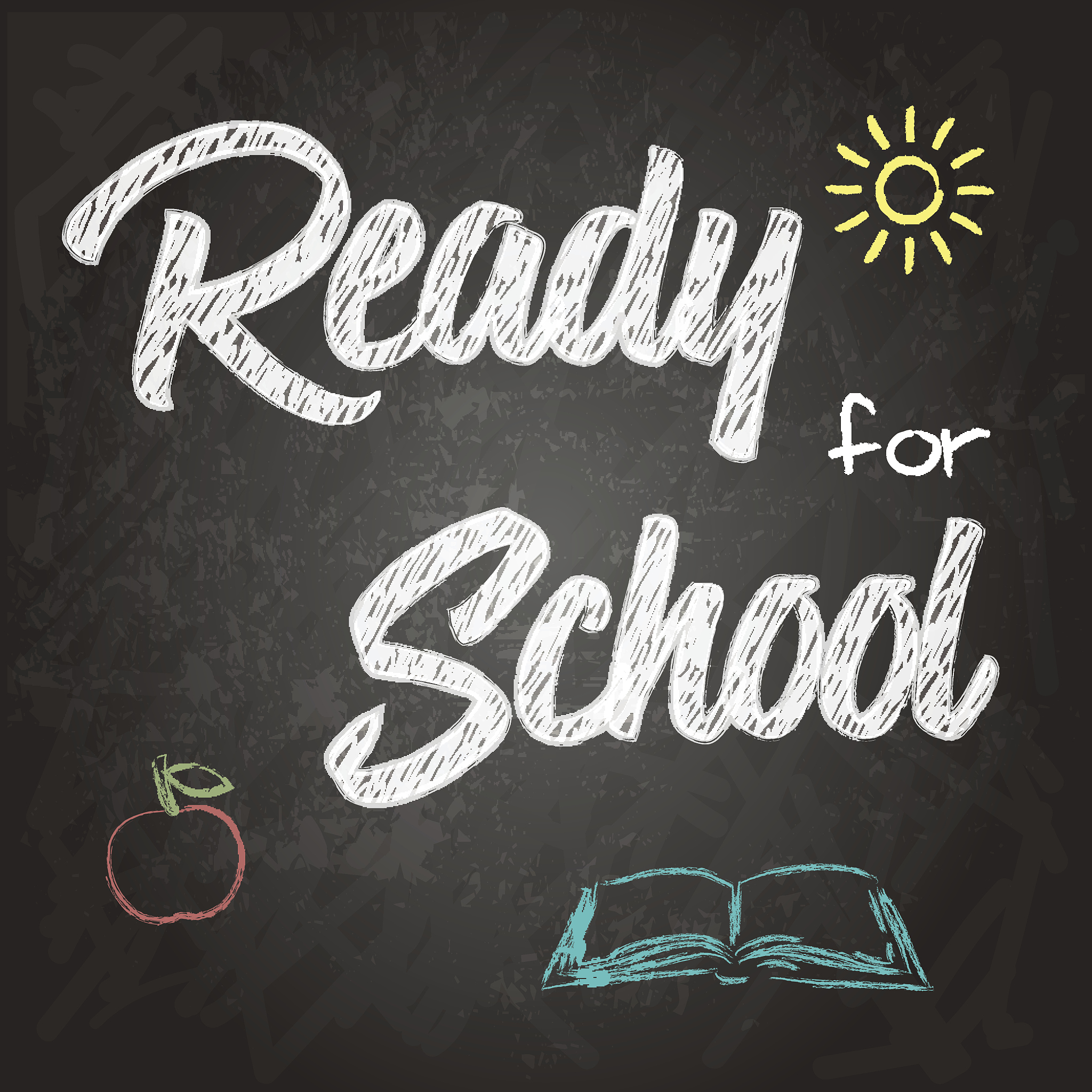 welcome back to school chalkboard message