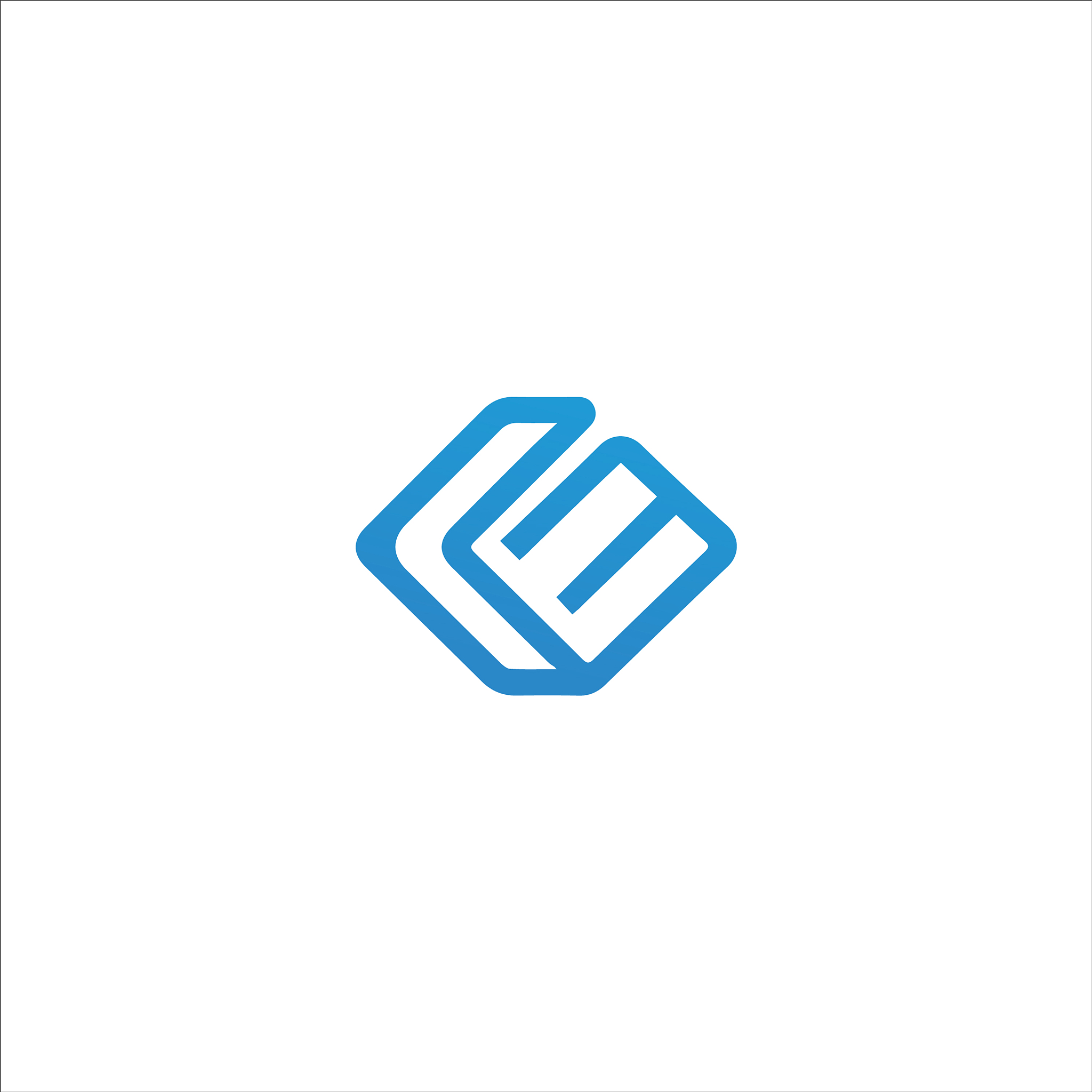 initial letter km or mk logo design template
