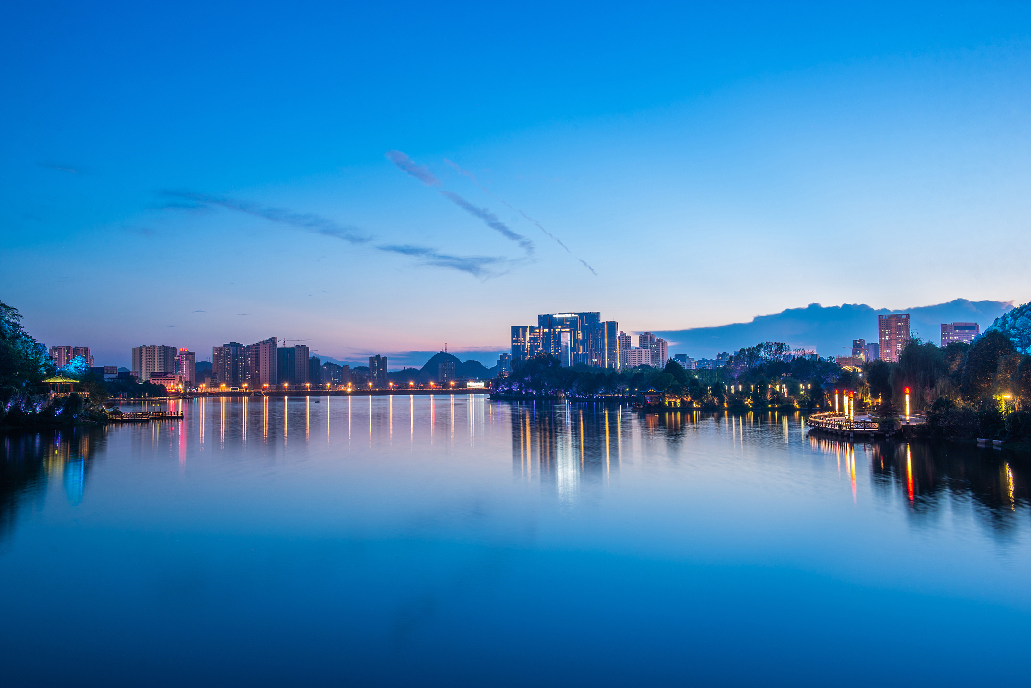 贵州安顺城市风景