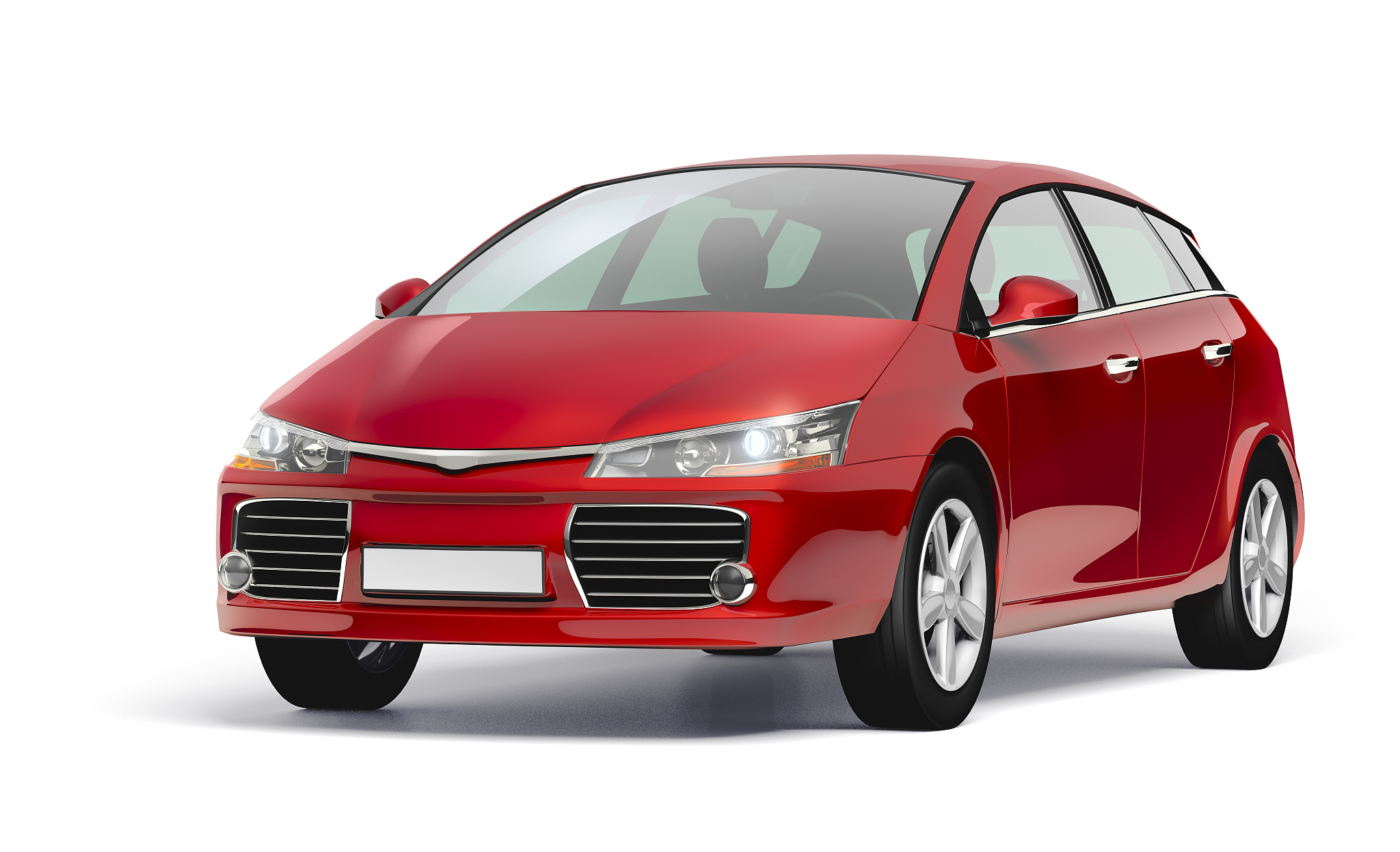 red car