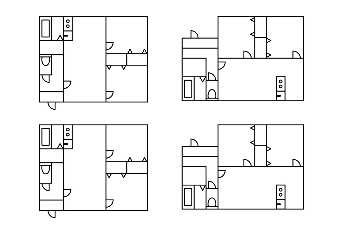 autocad; 设置单位为毫米_-units04; 绘制大厦平面布置; 绘制走道rectangle0050003000; 绘制前室rectangle5000060002000; 绘制楼梯间rectangle5000200060003000; 绘制防火分区rectangle0300025004000; 绘制防烟分区rectangle2500300050004000; 绘制风管polyline040