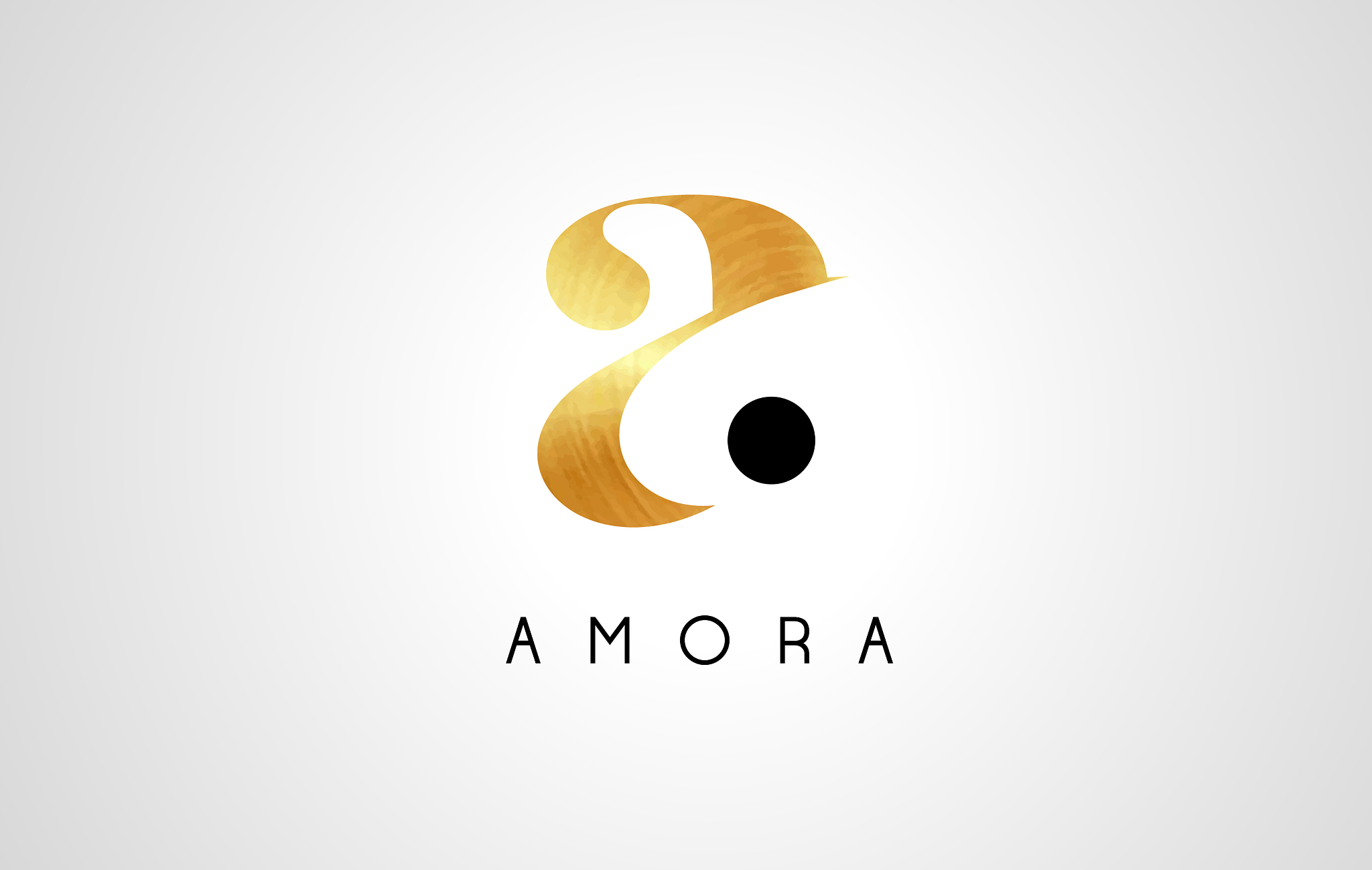 gold letter a logo a letter design