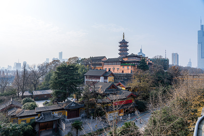 中国江苏省南京市鸡鸣寺