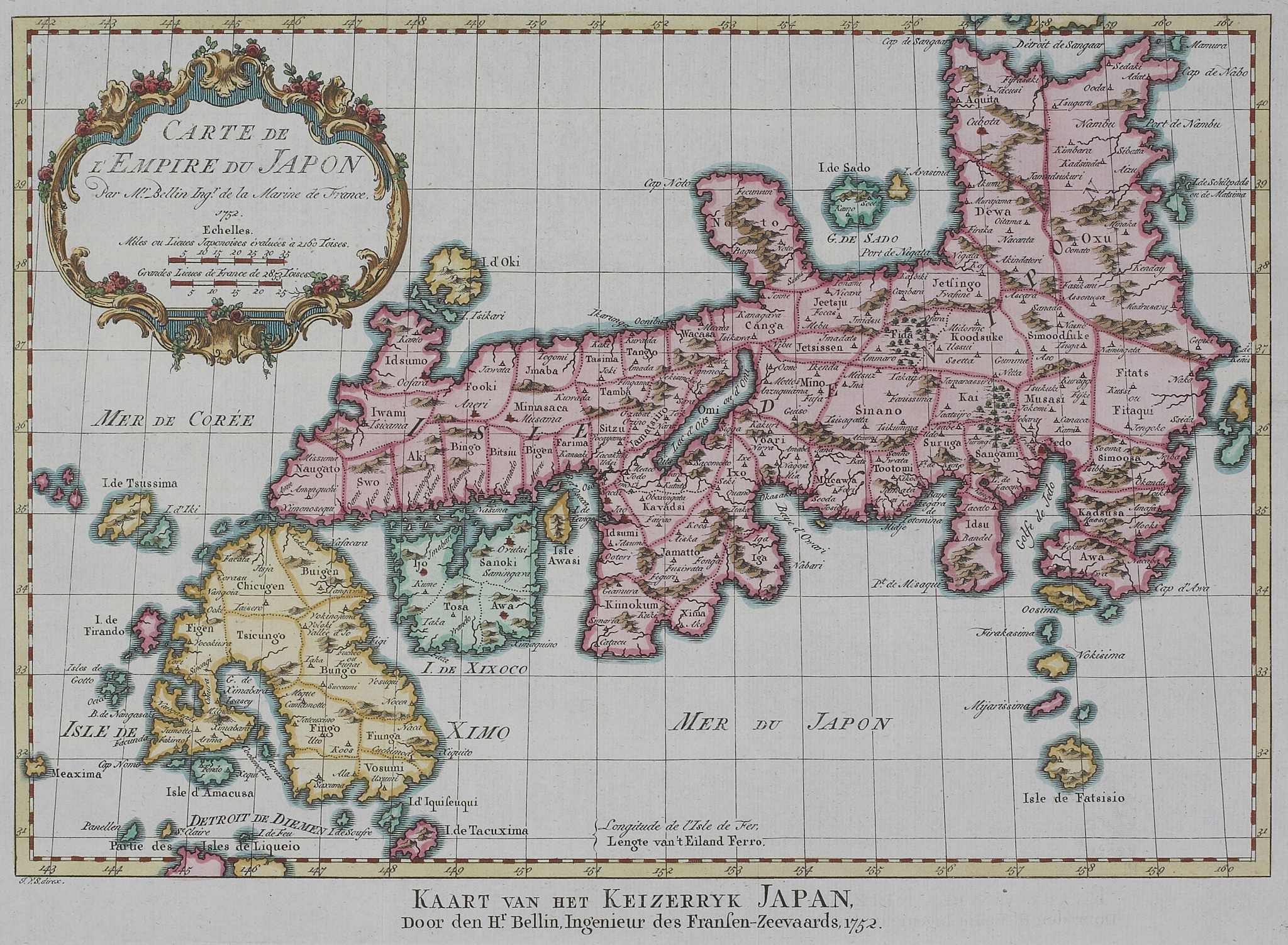 map of japan