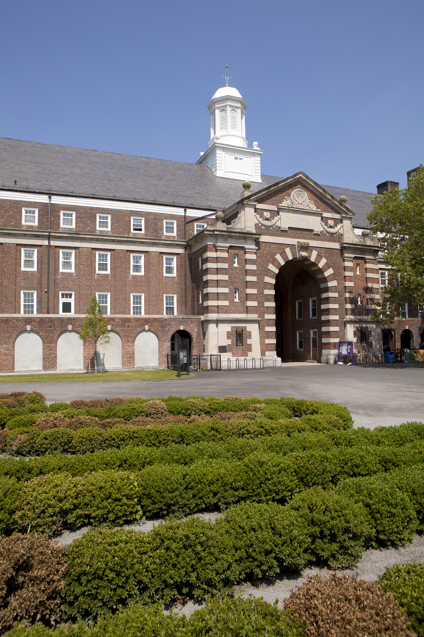 liggett hall on governor's island - new york city