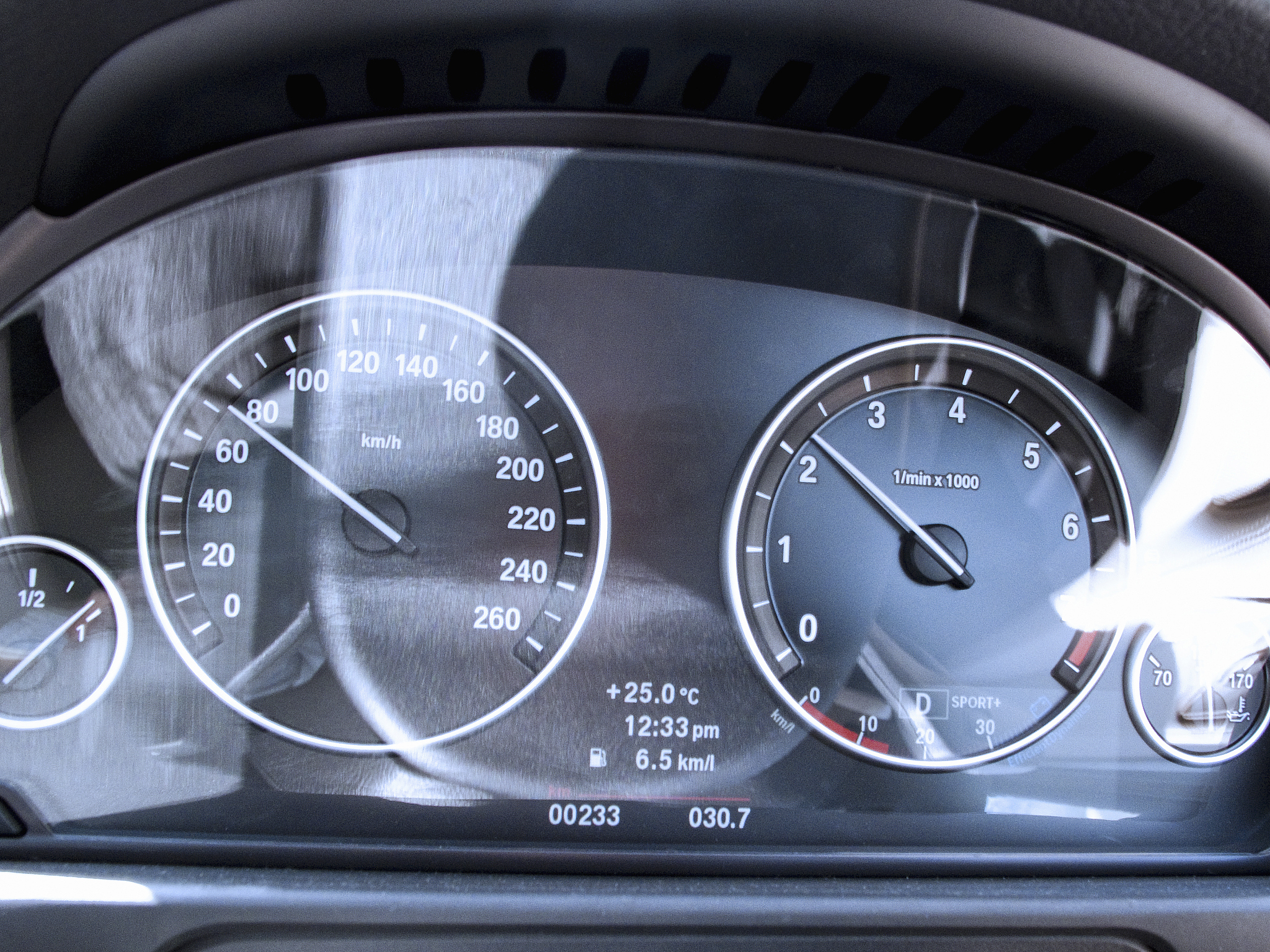 automobile speedometer