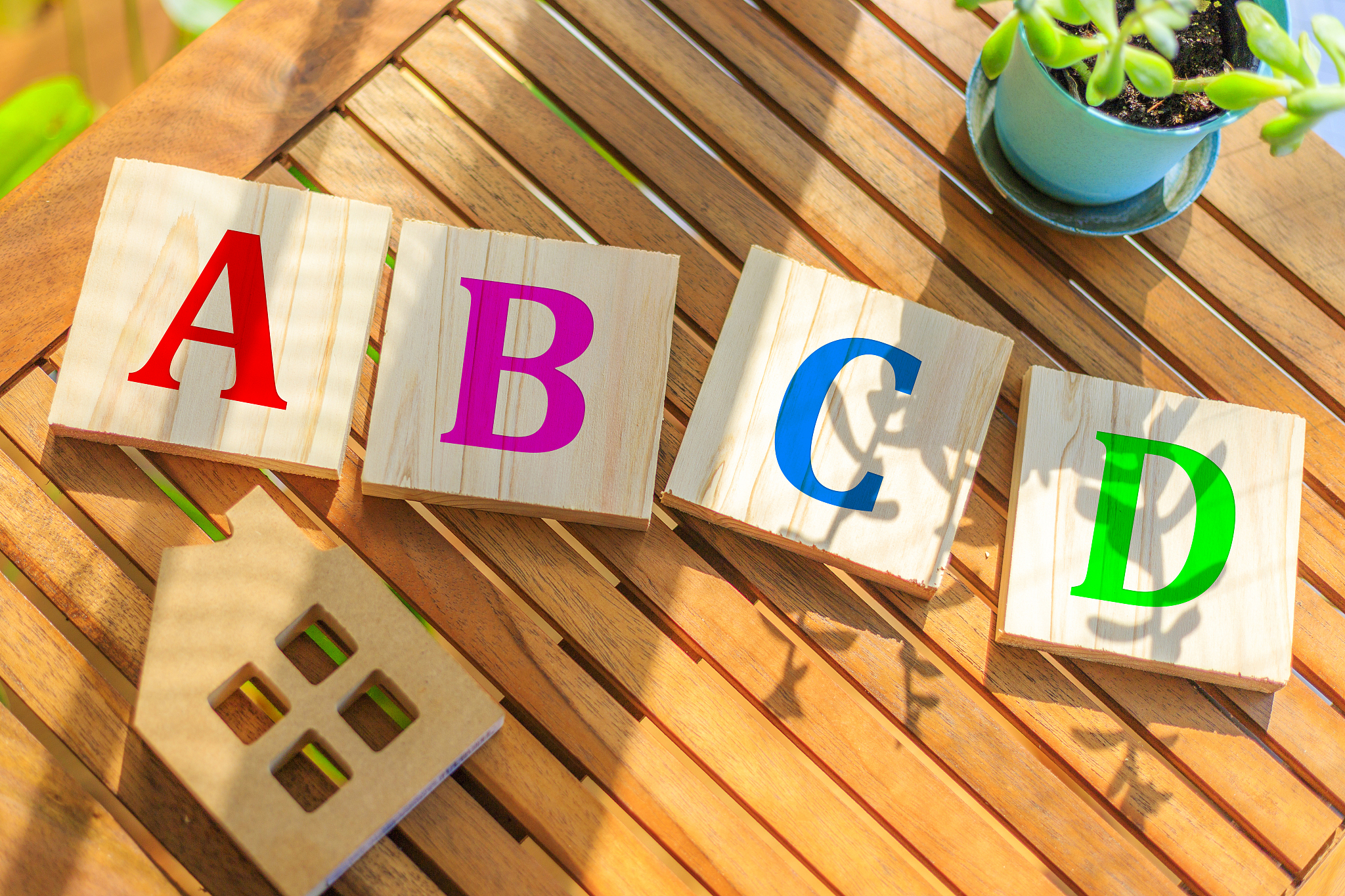 alphabet tree design