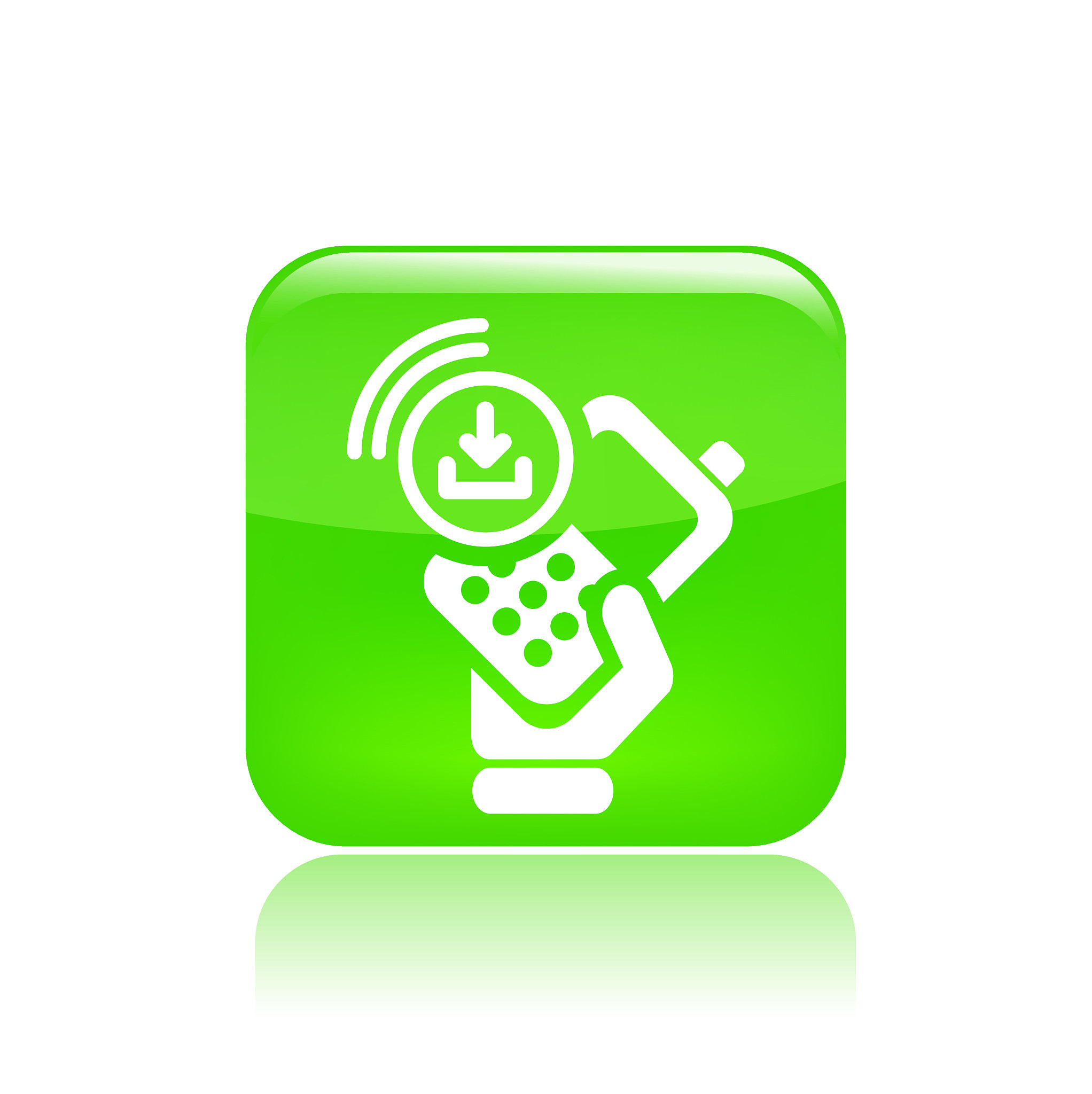 vector illustration of isolated smartphone icon