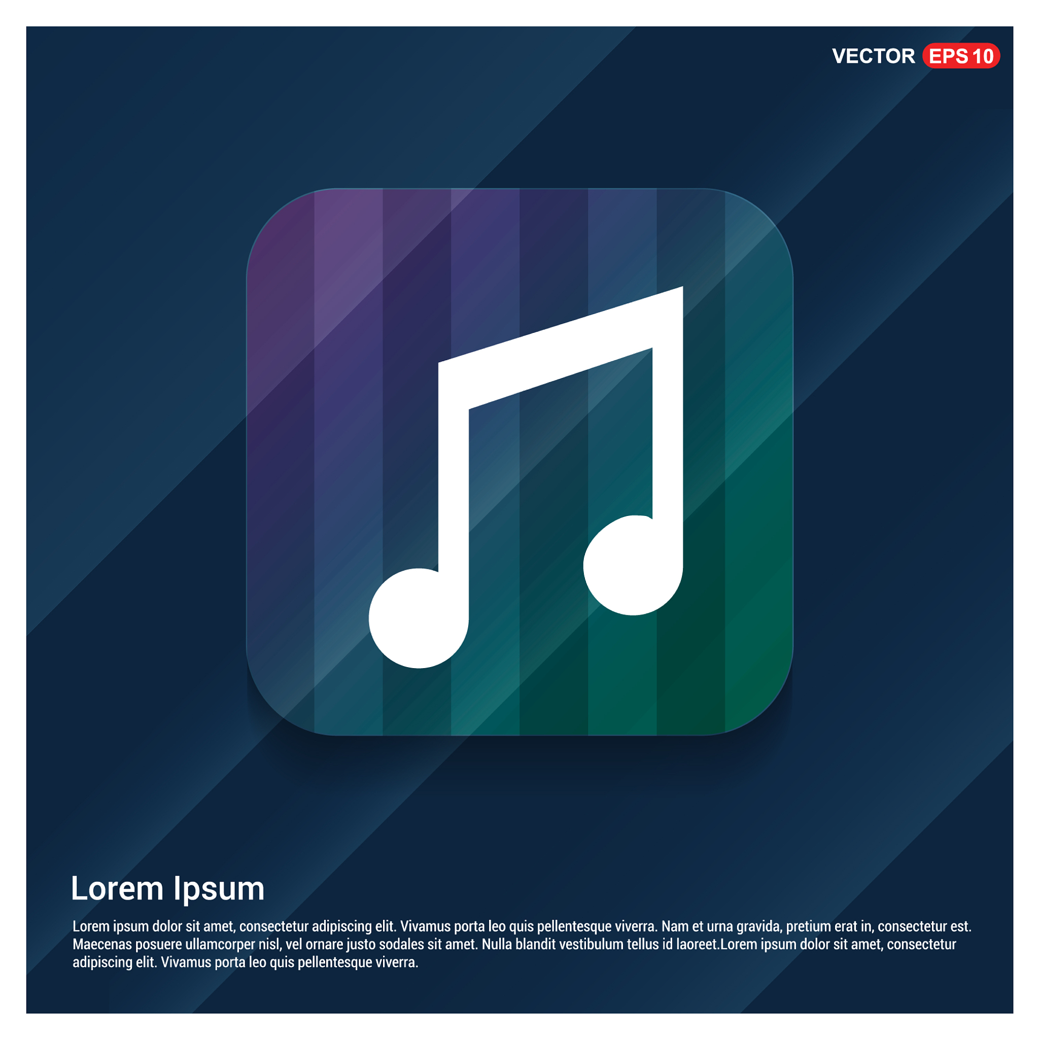 music symbol icon