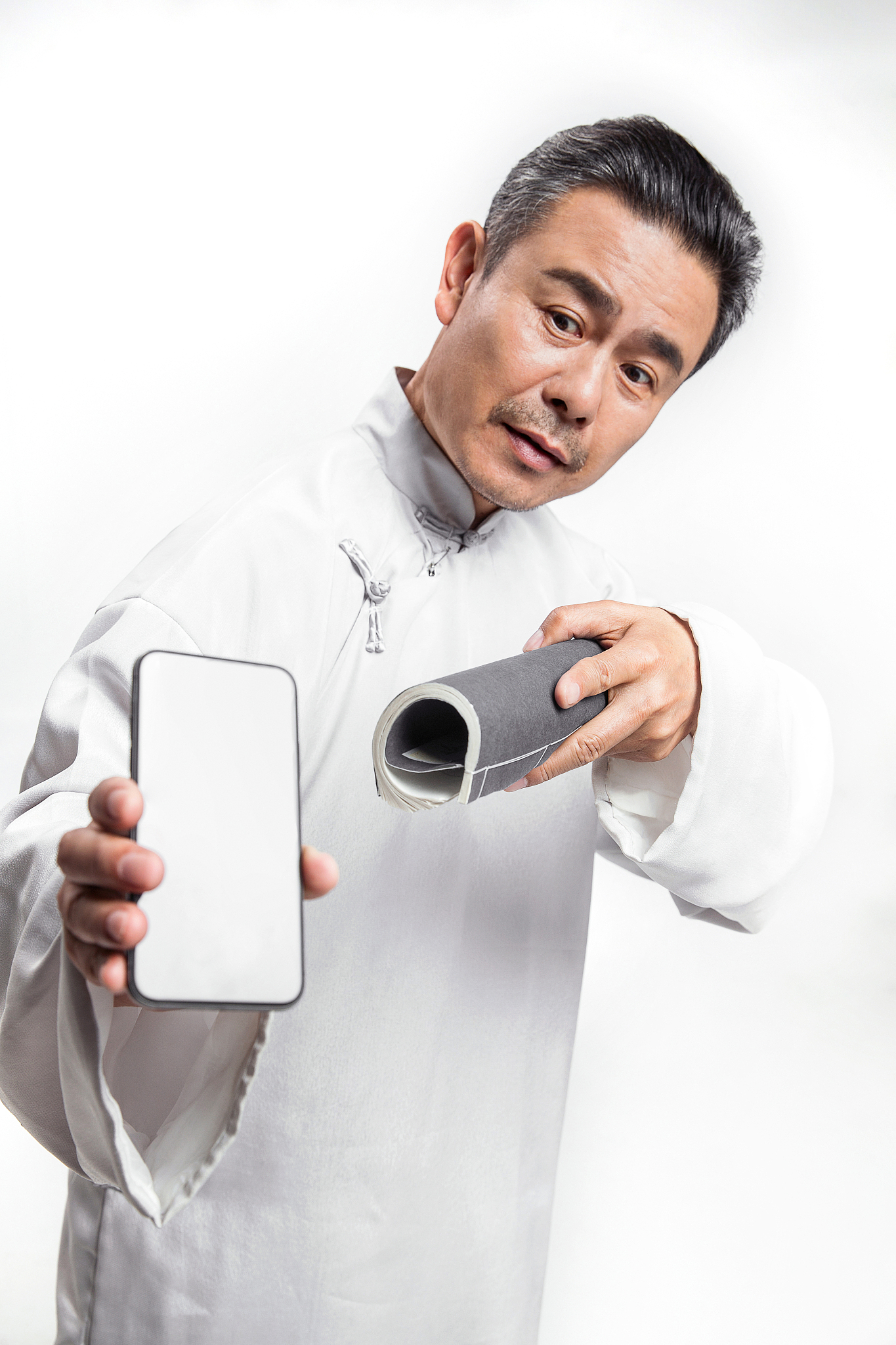 复古中老年男人