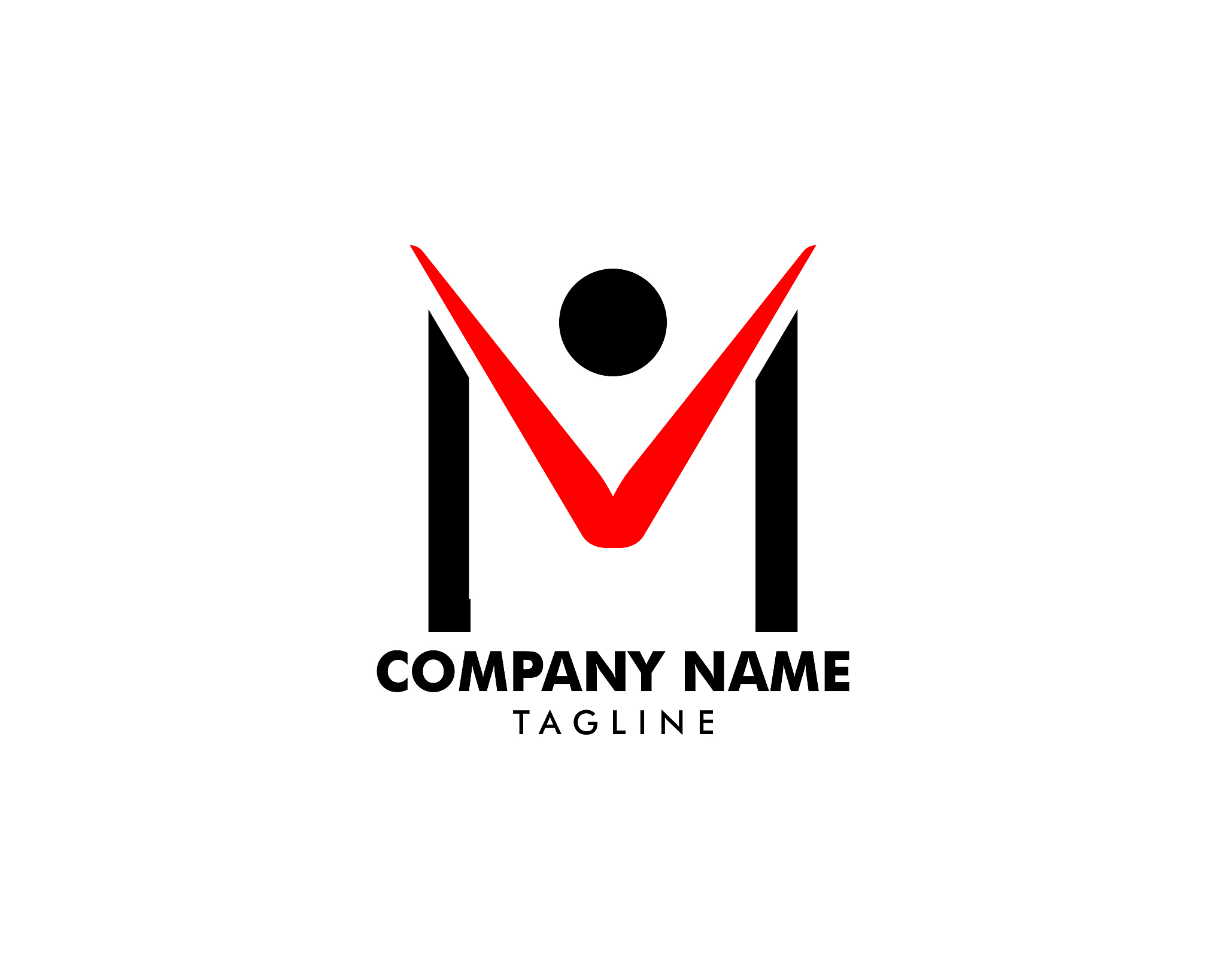 letter m people   design inspiration