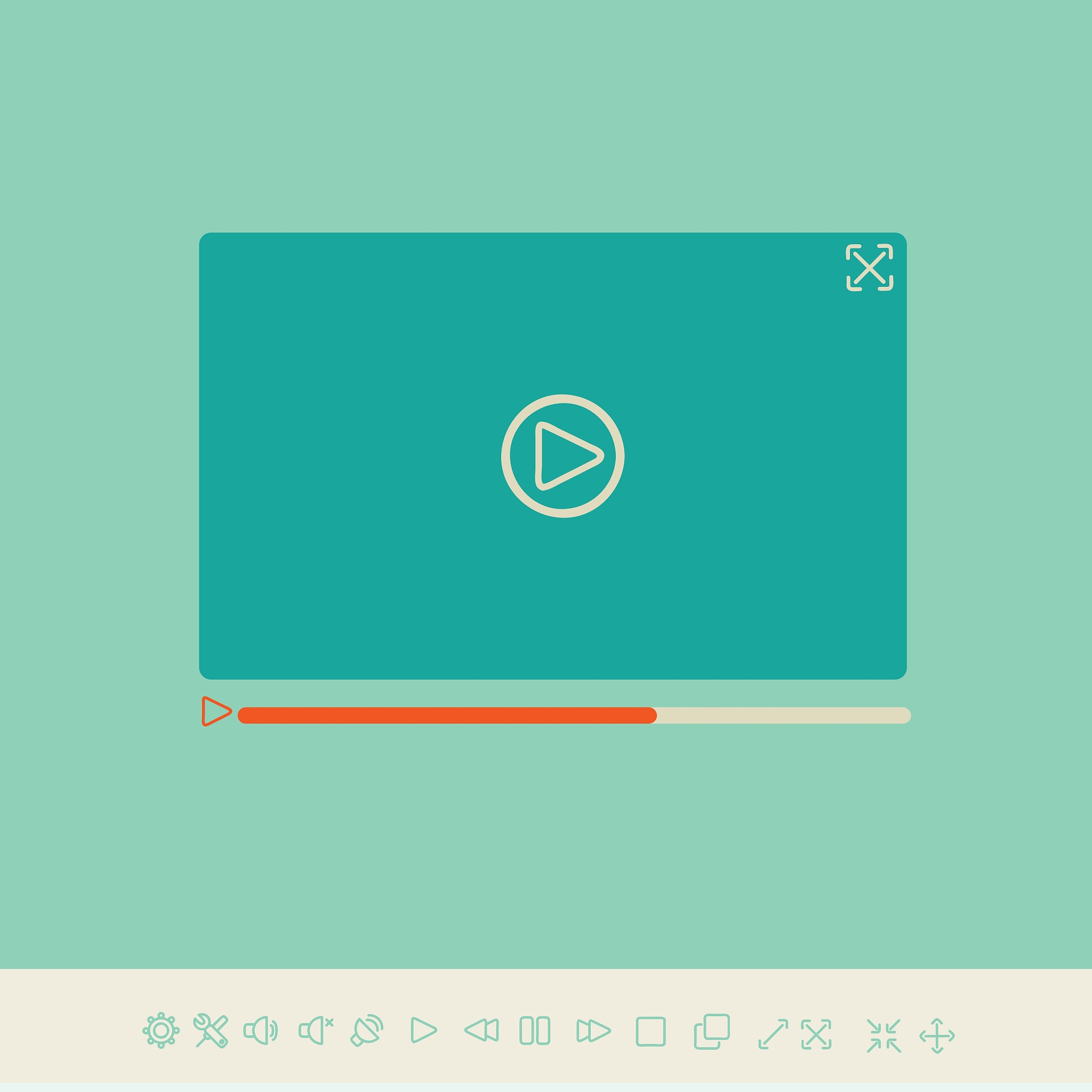 Canvas 鼠标悬停放大缩小渐变动画 - 使用 CSS Transform 和 Transition